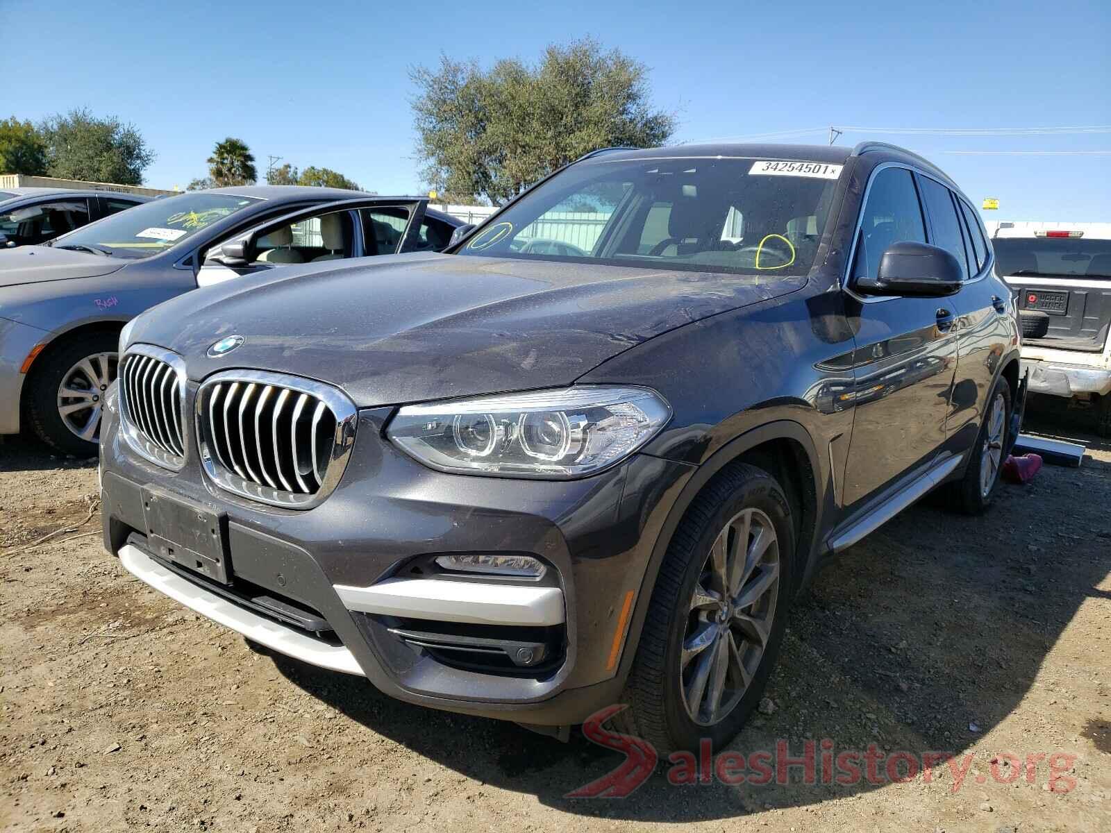 5UXTR9C54KLP81460 2019 BMW X3