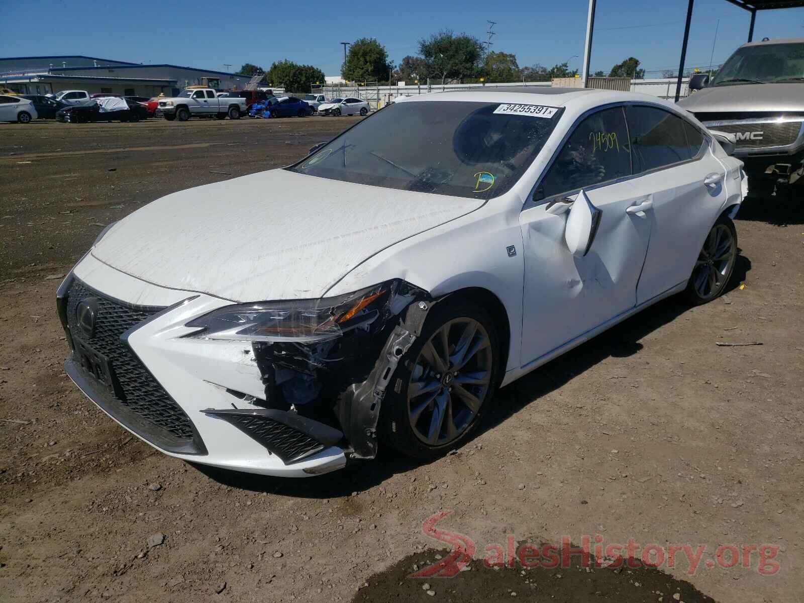 58ABZ1B12KU003301 2019 LEXUS ES350