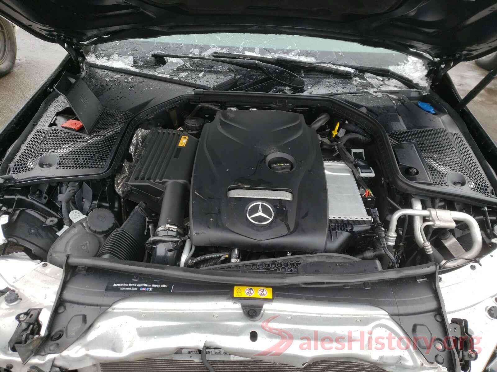 55SWF4KB9HU191136 2017 MERCEDES-BENZ C CLASS