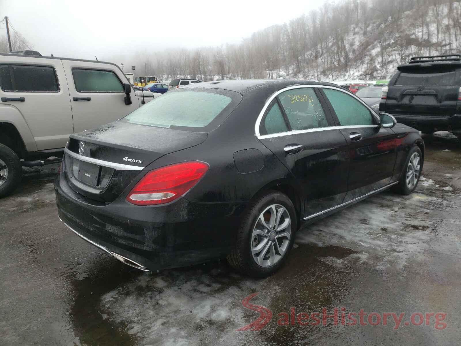 55SWF4KB9HU191136 2017 MERCEDES-BENZ C CLASS