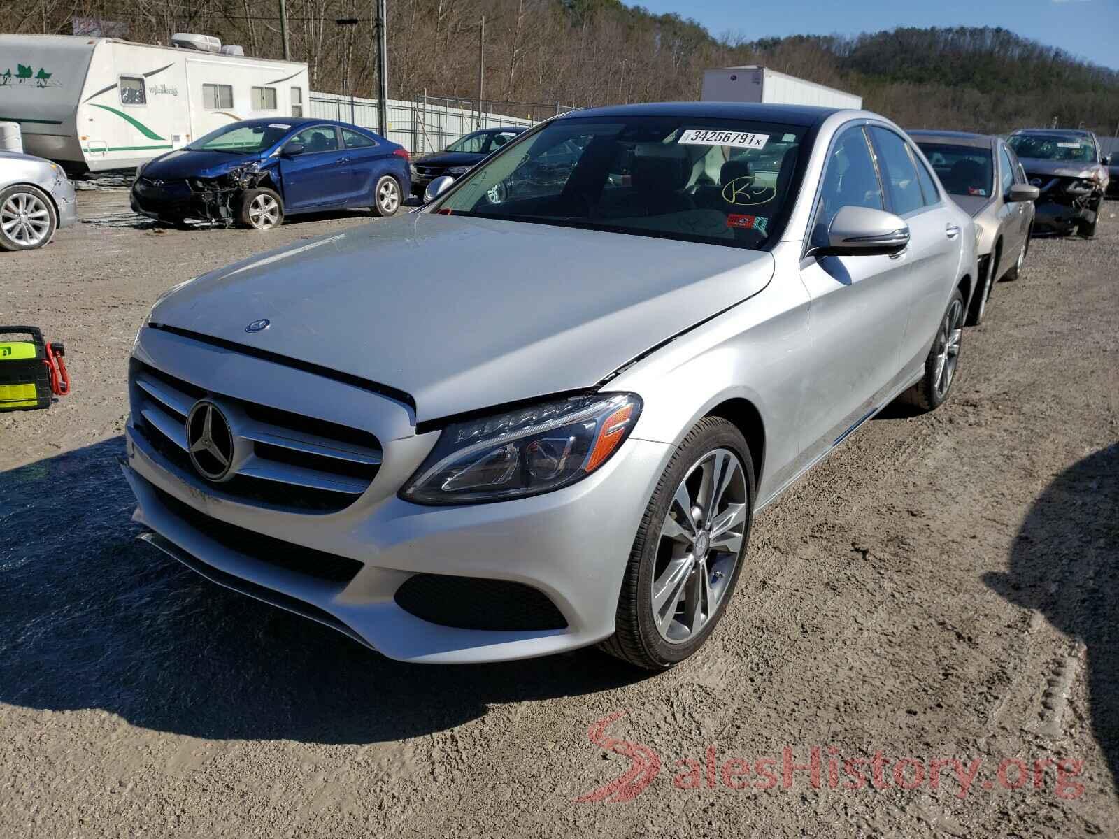 55SWF4KB7GU157887 2016 MERCEDES-BENZ C CLASS