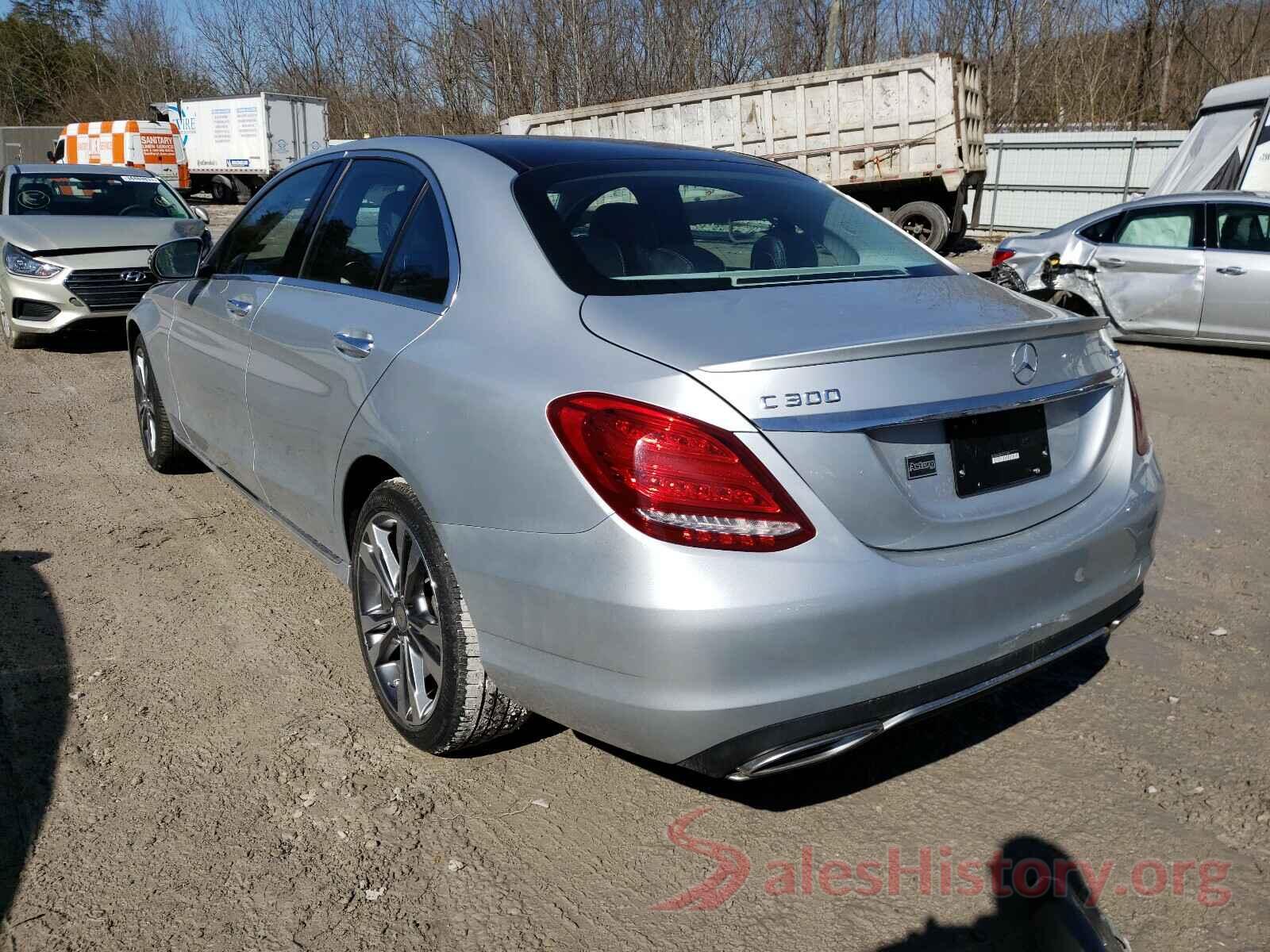 55SWF4KB7GU157887 2016 MERCEDES-BENZ C CLASS