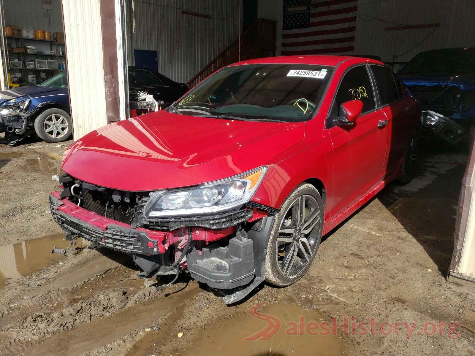 1HGCR2F55GA030716 2016 HONDA ACCORD