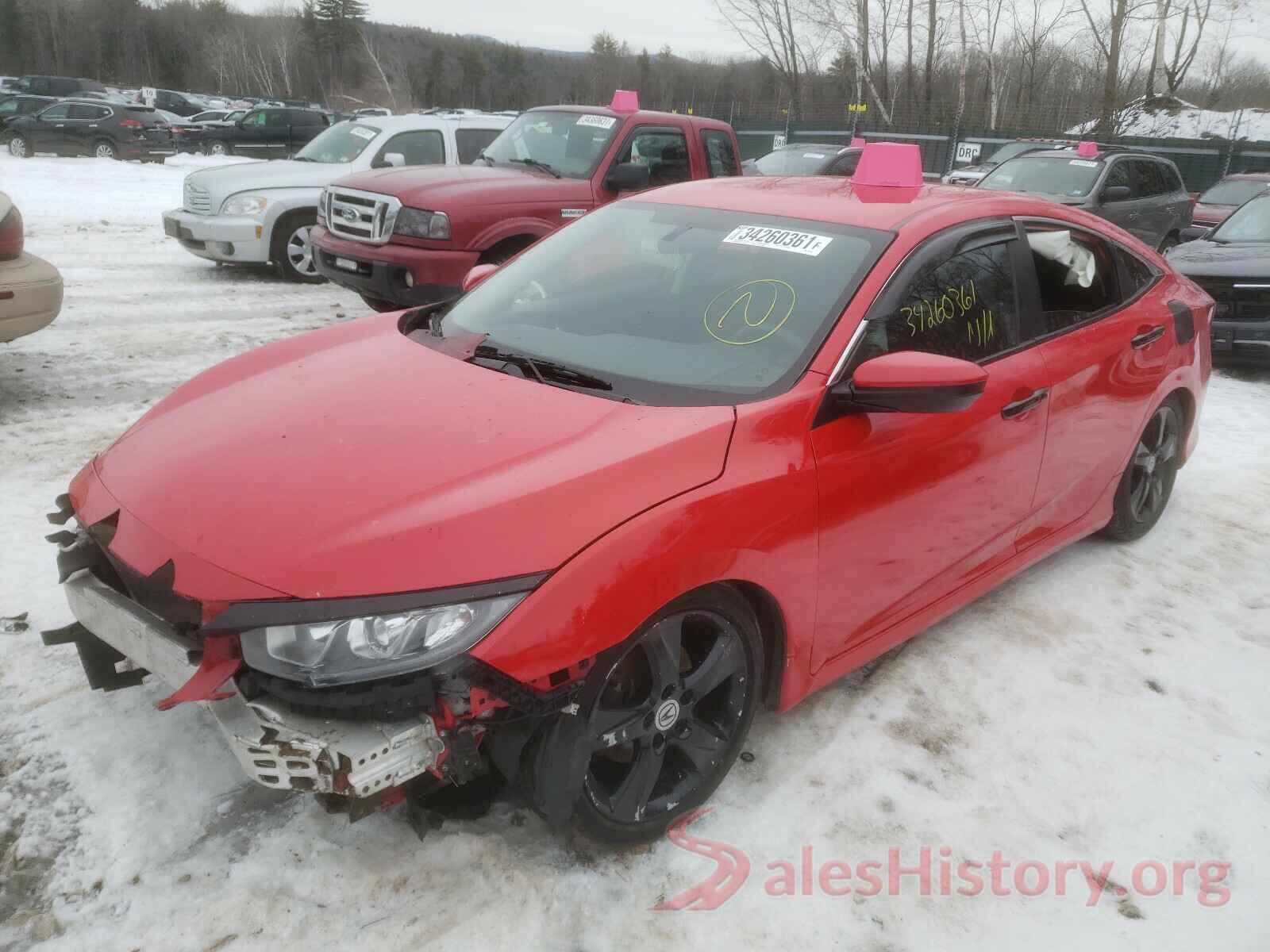 2HGFC2F59GH543614 2016 HONDA CIVIC