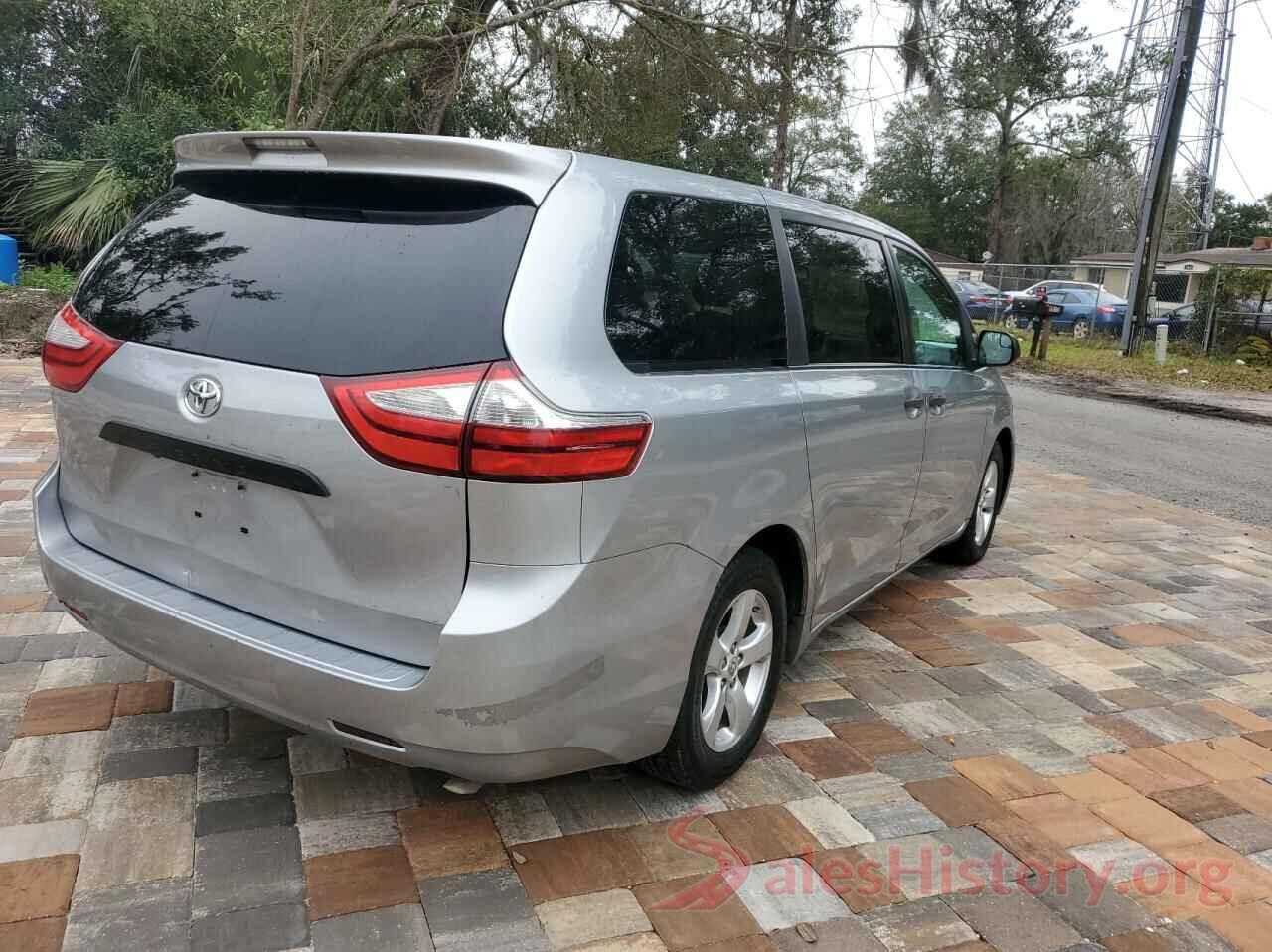 5TDZK3DCXGS722686 2016 TOYOTA SIENNA