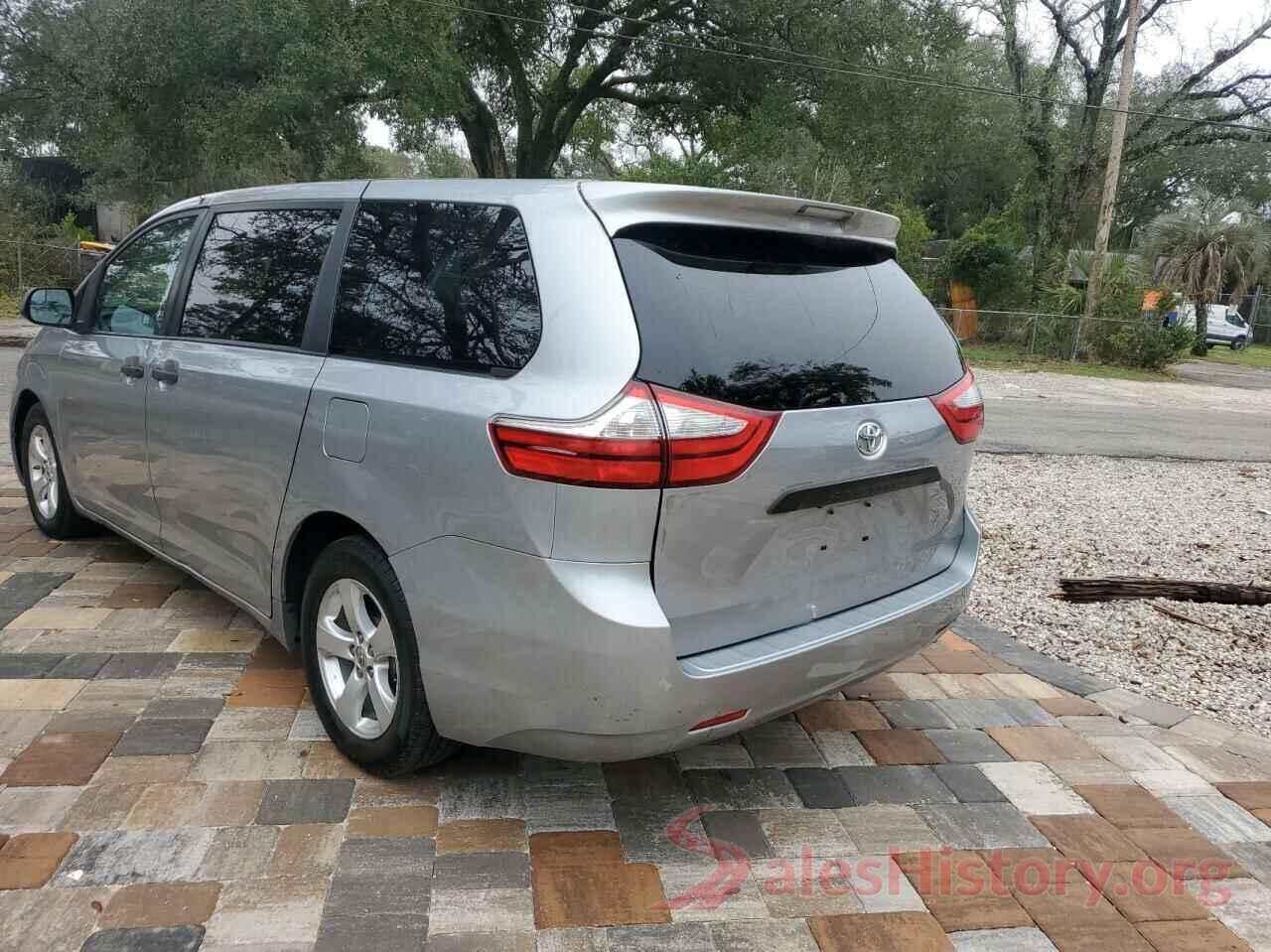 5TDZK3DCXGS722686 2016 TOYOTA SIENNA