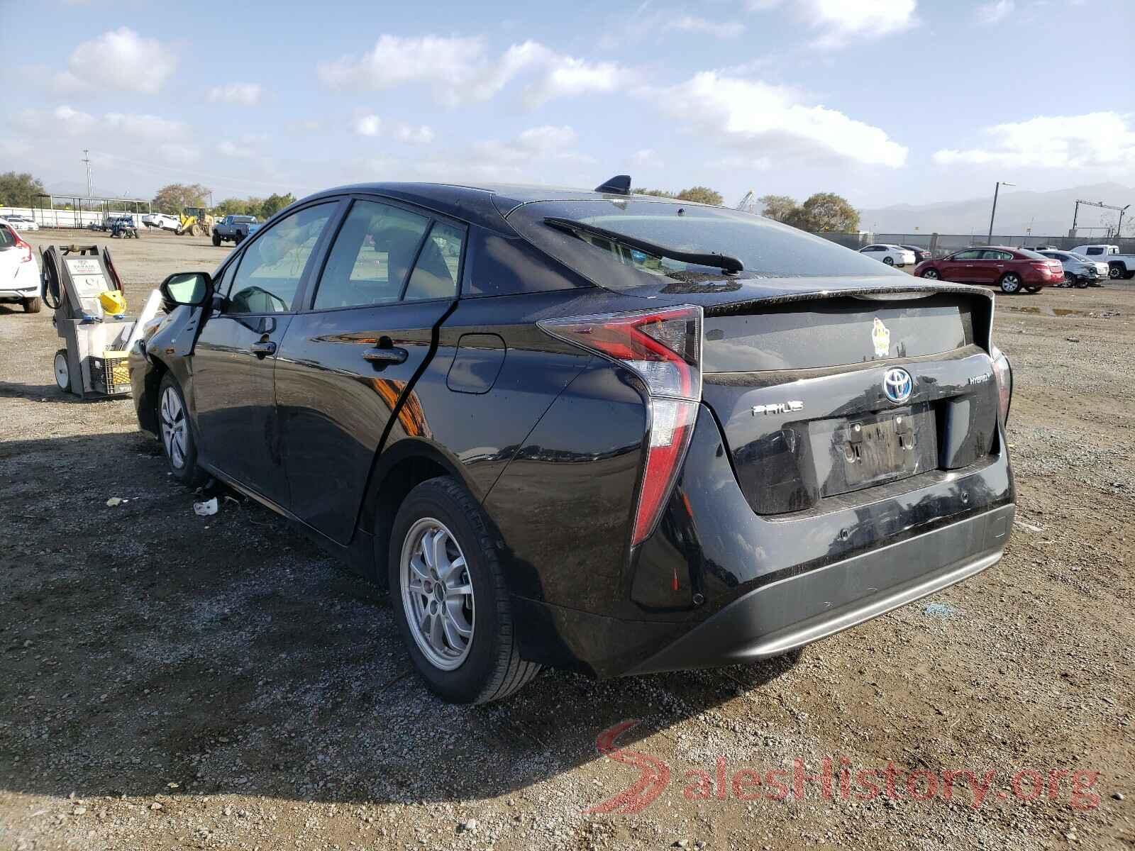 JTDKARFU3J3546490 2018 TOYOTA PRIUS