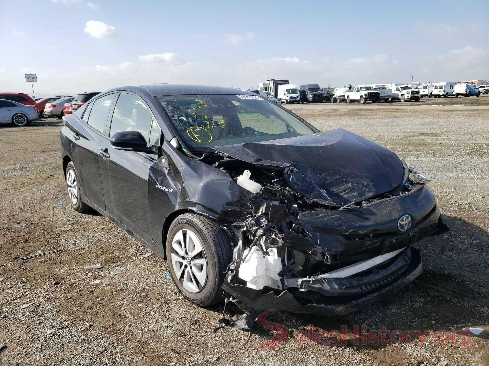 JTDKARFU3J3546490 2018 TOYOTA PRIUS