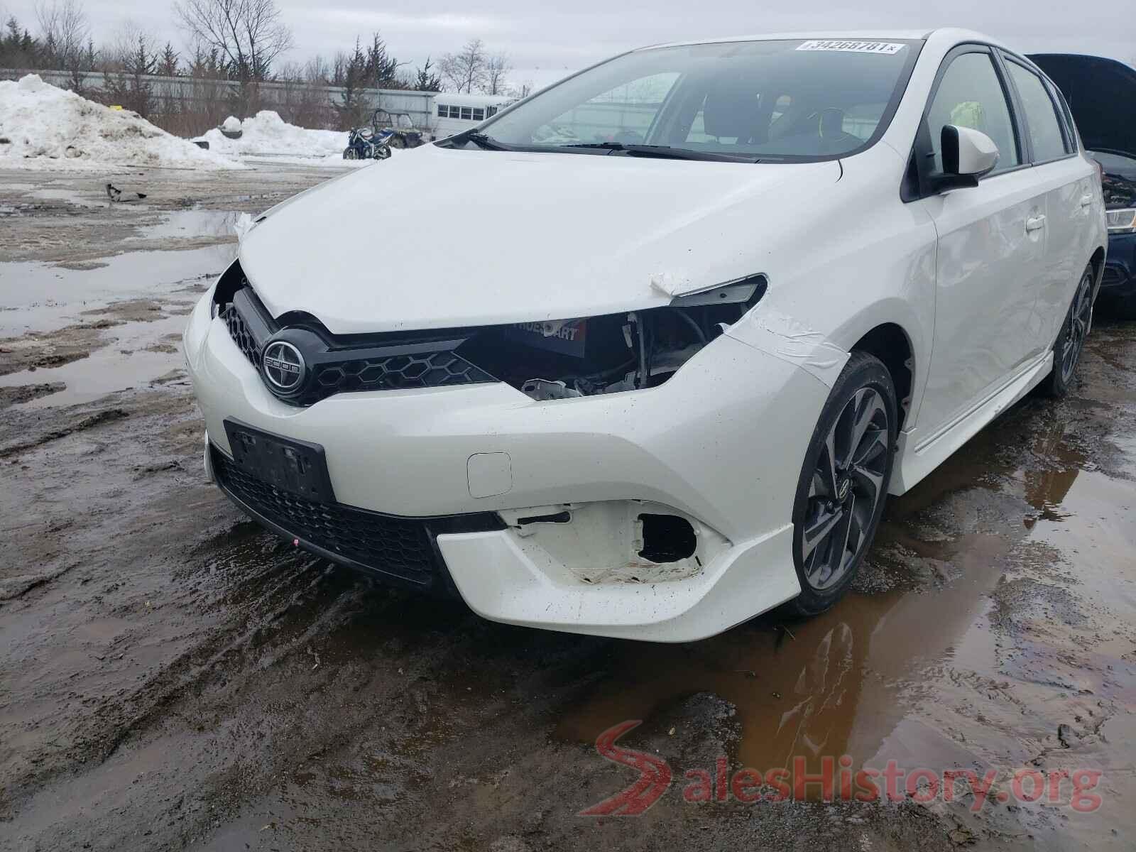 JTNKARJE1GJ500897 2016 TOYOTA SCION