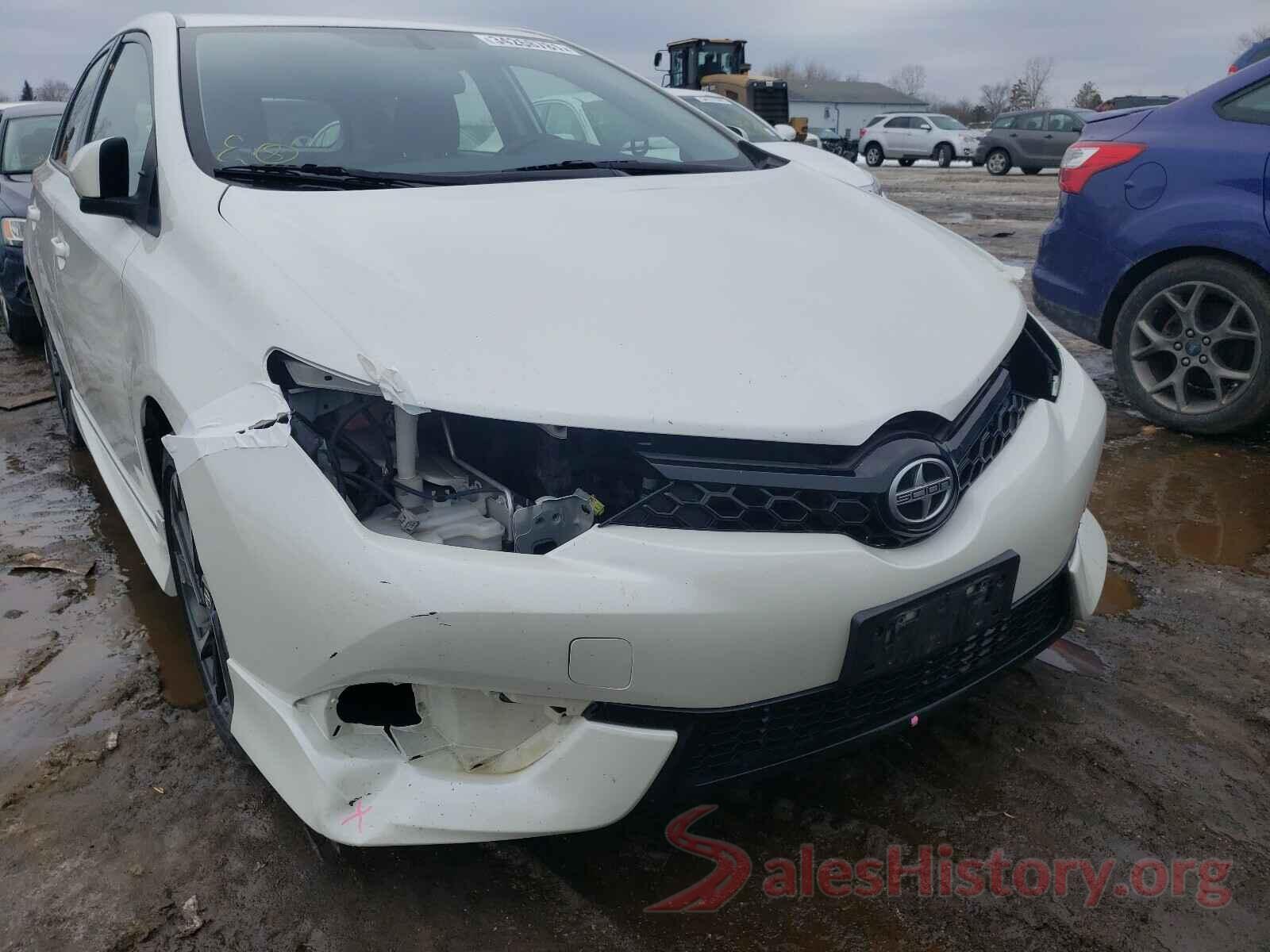 JTNKARJE1GJ500897 2016 TOYOTA SCION