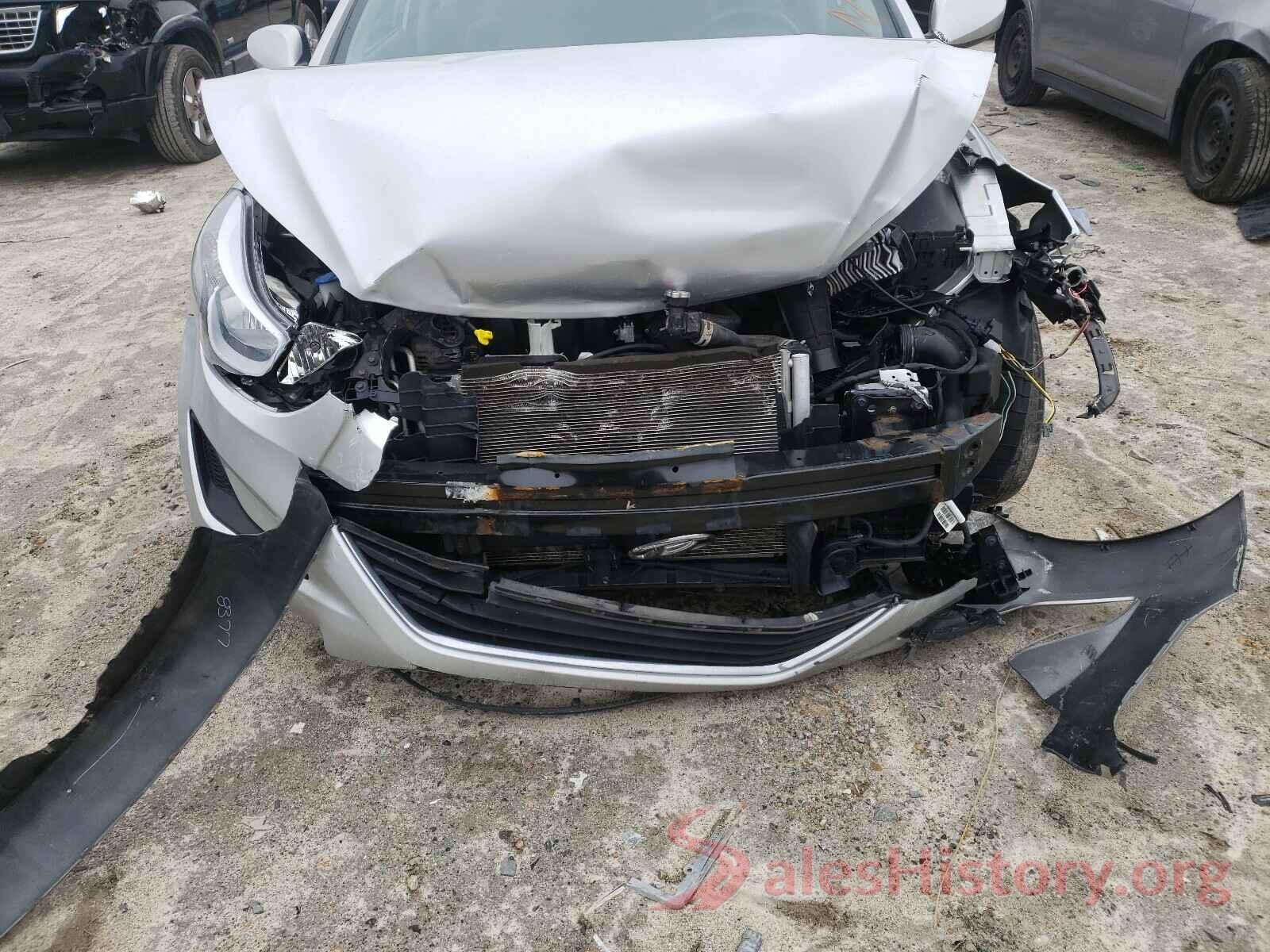 5NPDH4AE5GH732293 2016 HYUNDAI ELANTRA