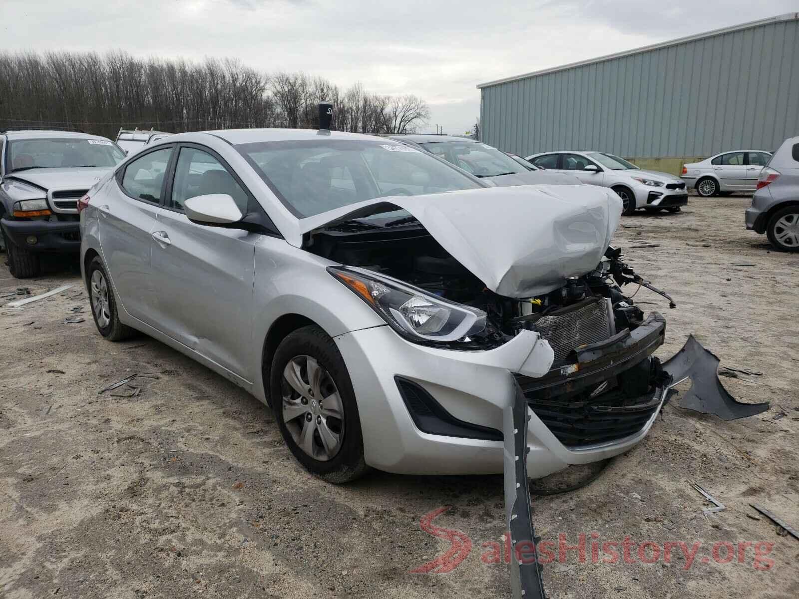 5NPDH4AE5GH732293 2016 HYUNDAI ELANTRA