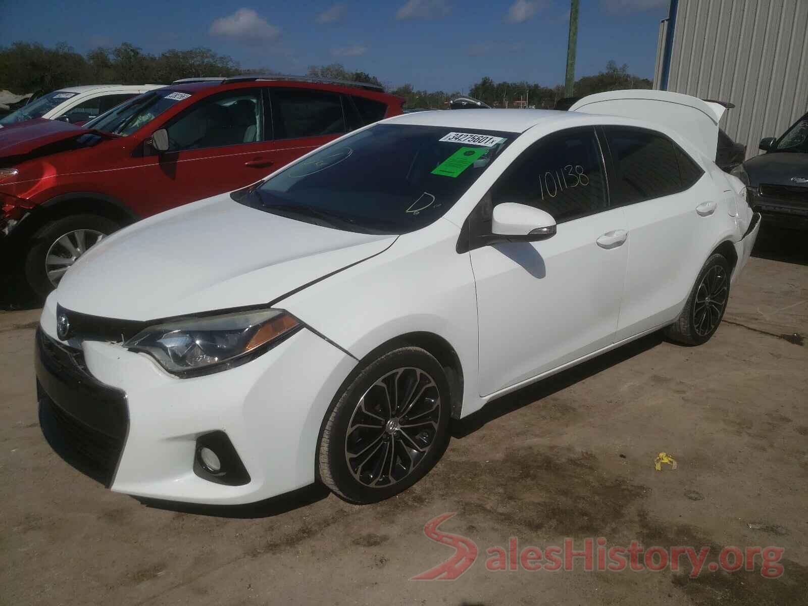 2T1BURHE6GC500407 2016 TOYOTA COROLLA