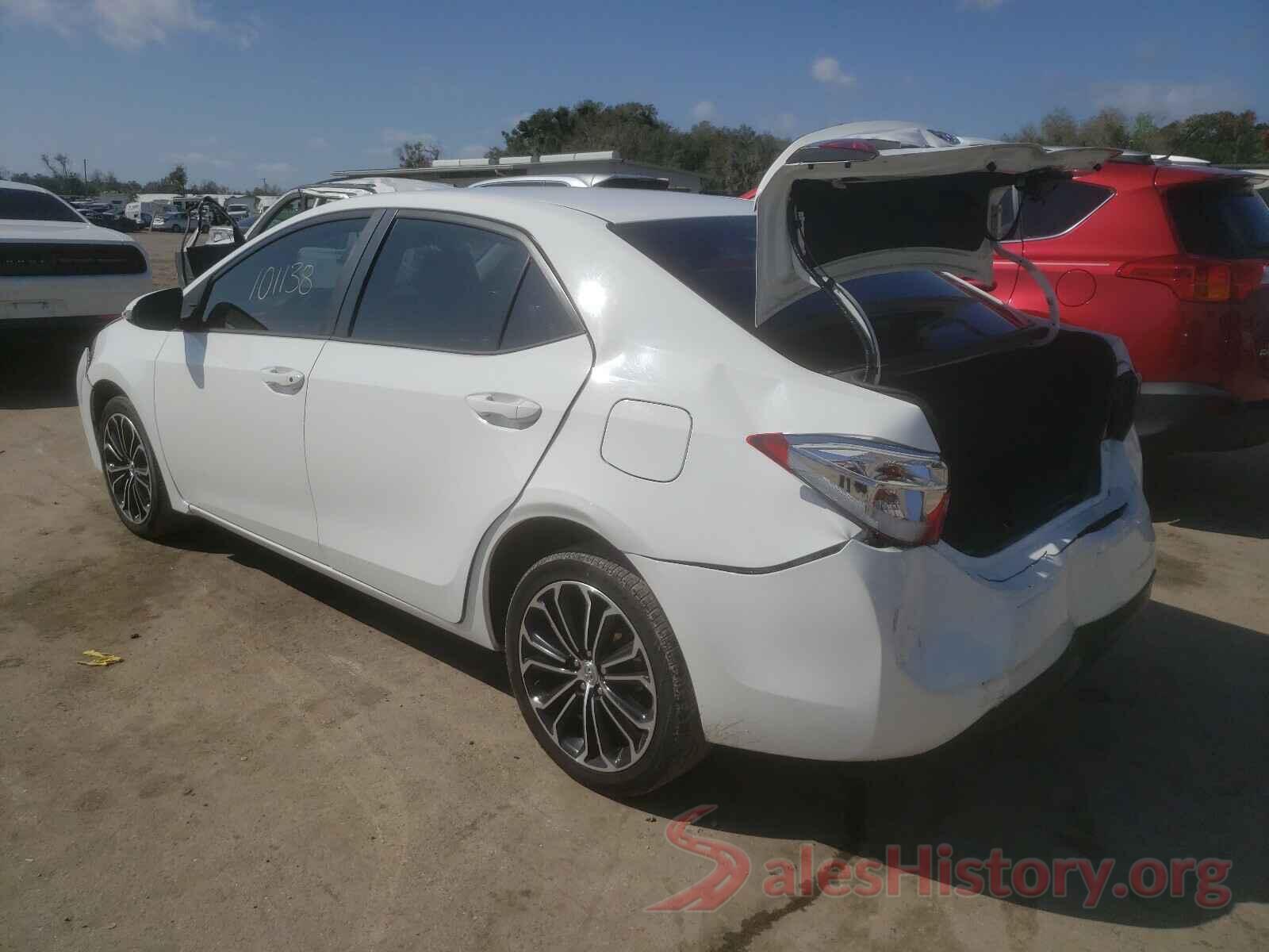 2T1BURHE6GC500407 2016 TOYOTA COROLLA