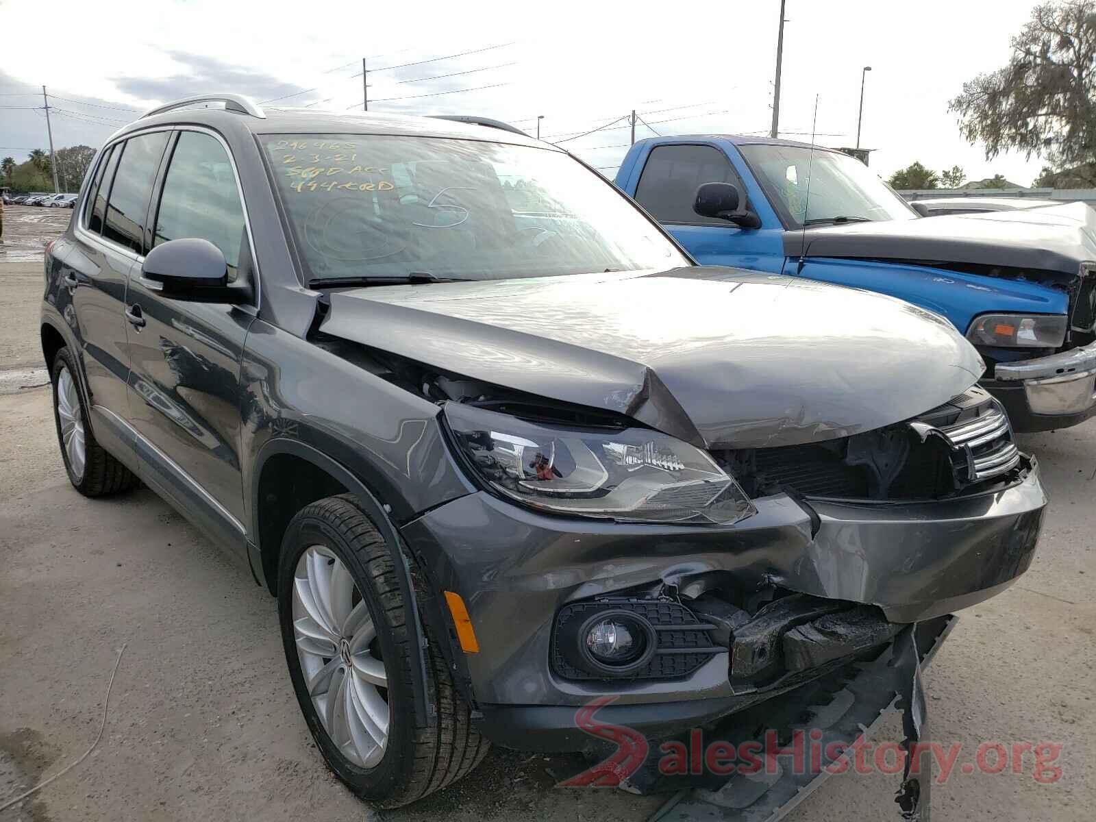 WVGBV7AX1GW574155 2016 VOLKSWAGEN TIGUAN