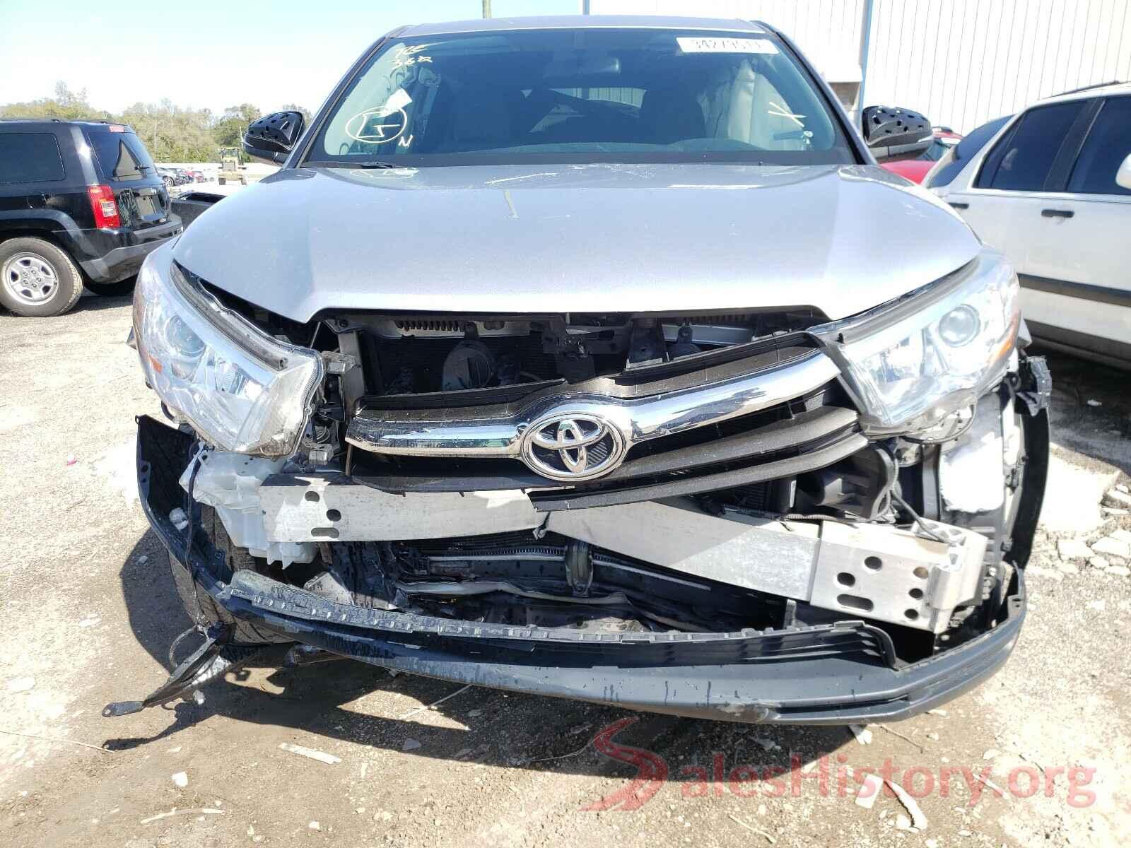 5TDZKRFH0GS179375 2016 TOYOTA HIGHLANDER