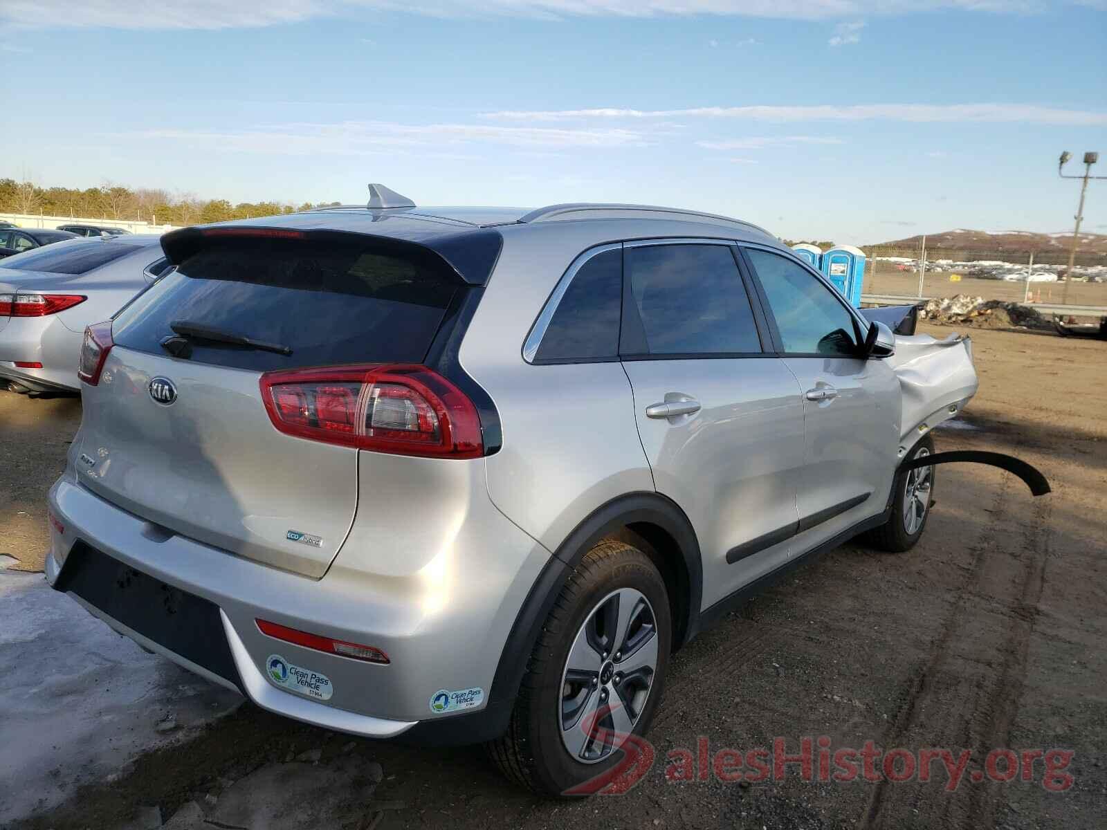 KNDCC3LC1K5336192 2019 KIA NIRO