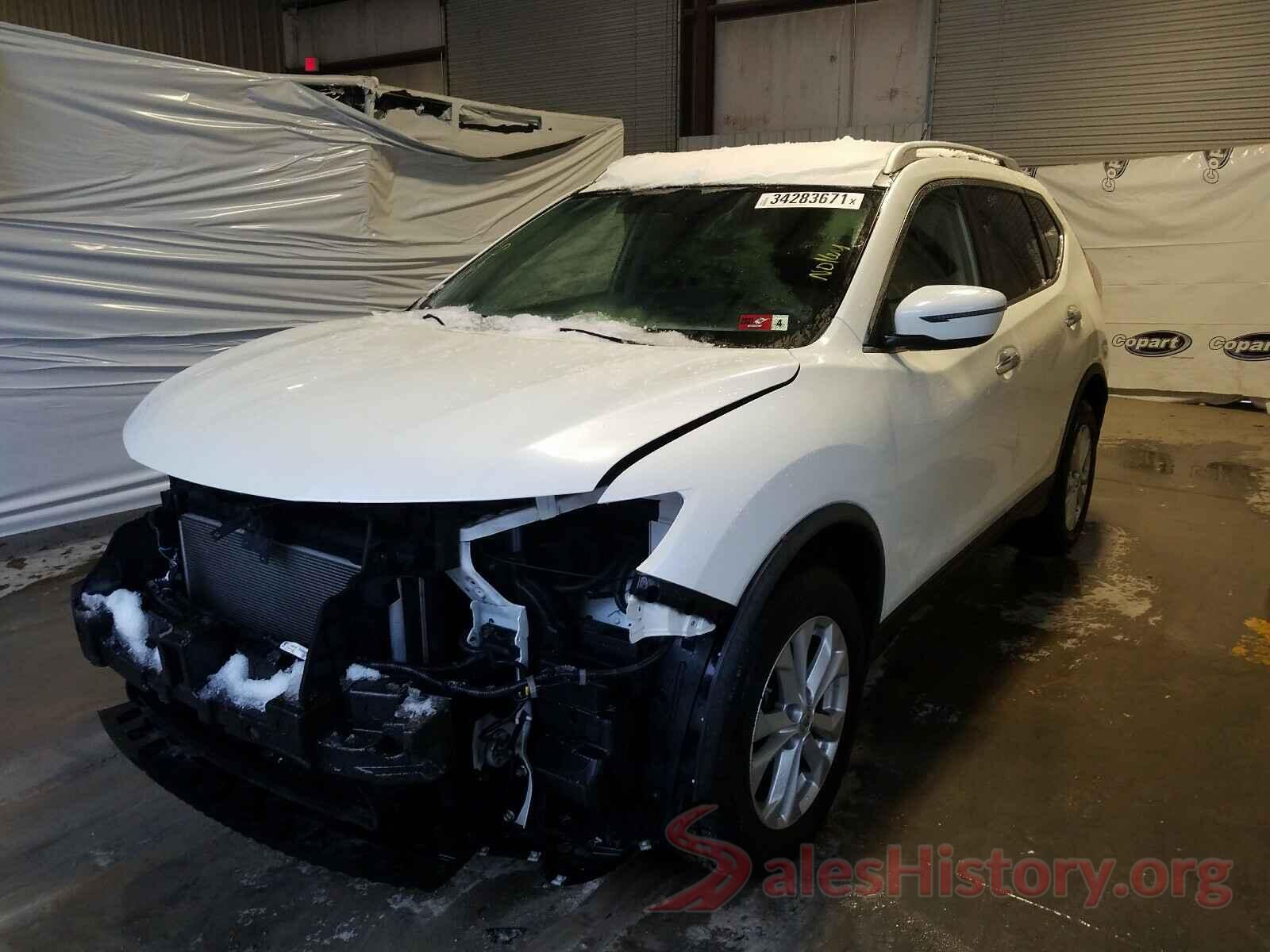 KNMAT2MT3GP645299 2016 NISSAN ROGUE