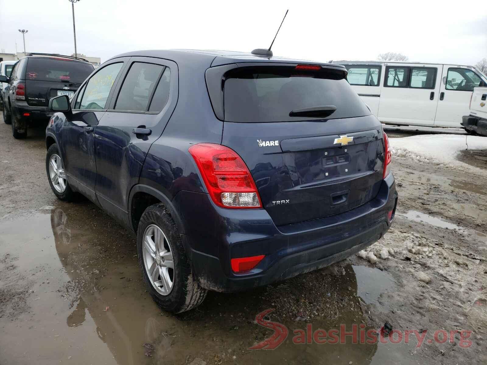 3GNCJKSB8KL284320 2019 CHEVROLET TRAX