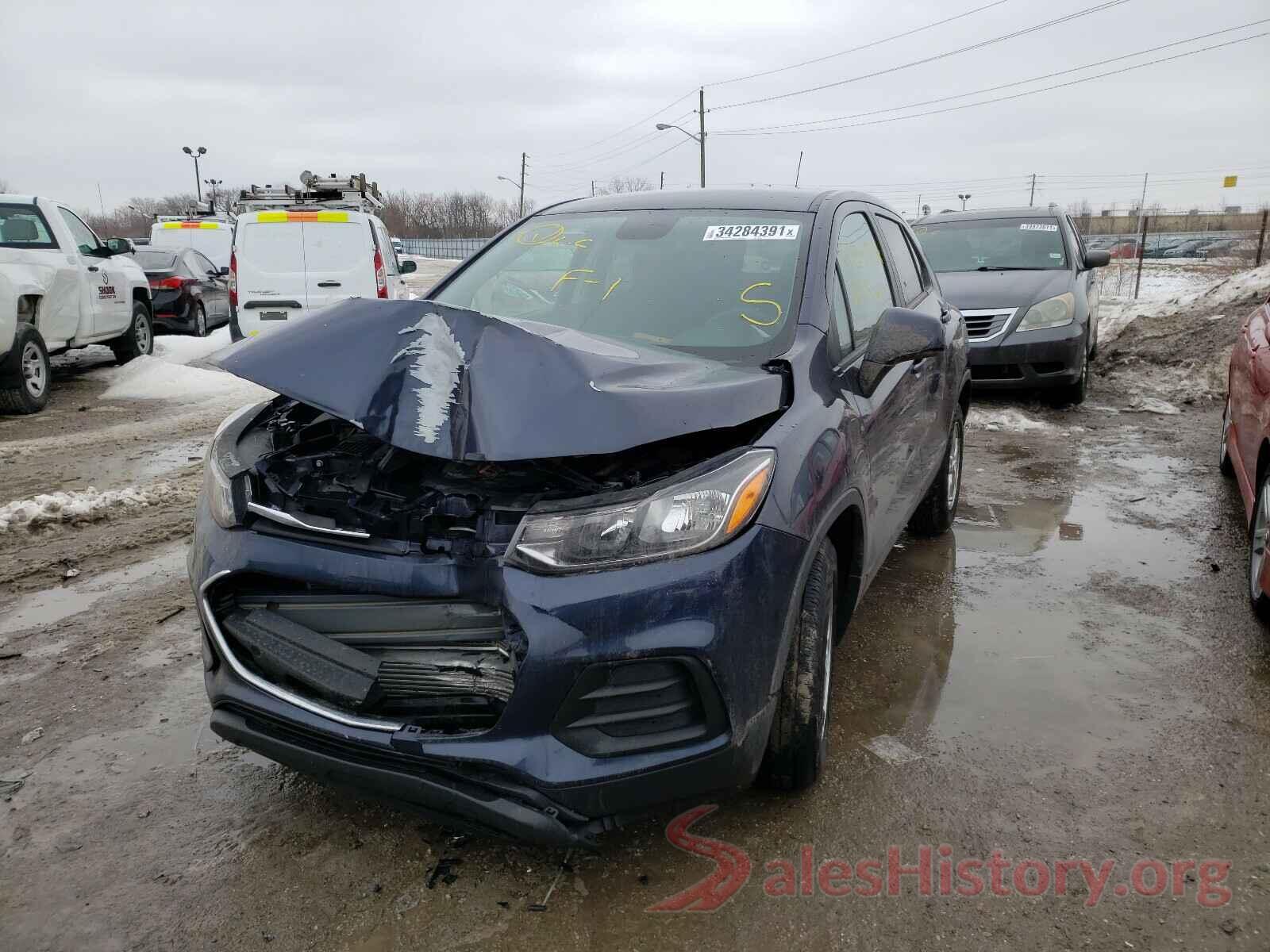 3GNCJKSB8KL284320 2019 CHEVROLET TRAX