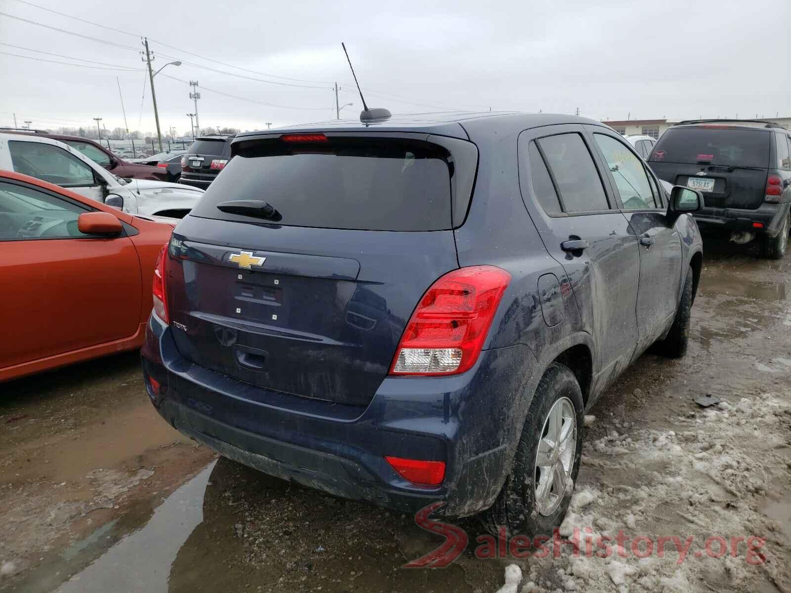 3GNCJKSB8KL284320 2019 CHEVROLET TRAX