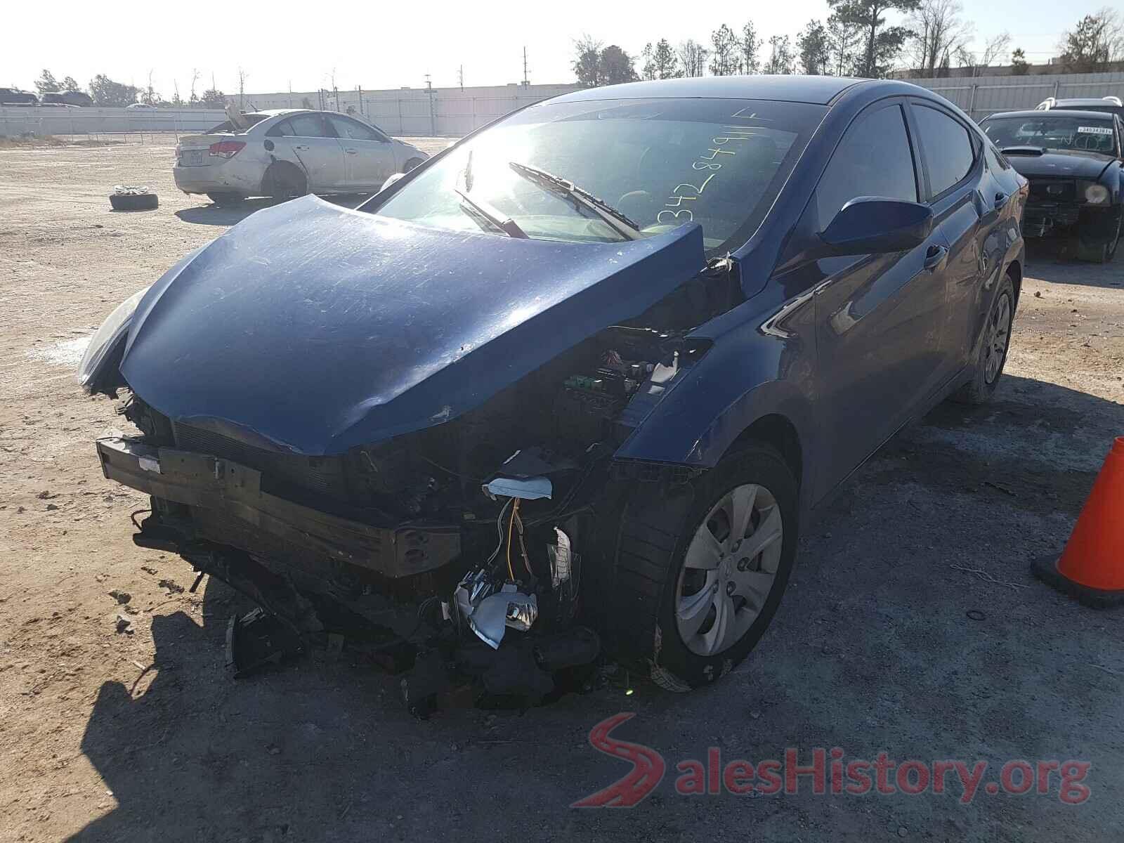 5NPDH4AE1GH742299 2016 HYUNDAI ELANTRA