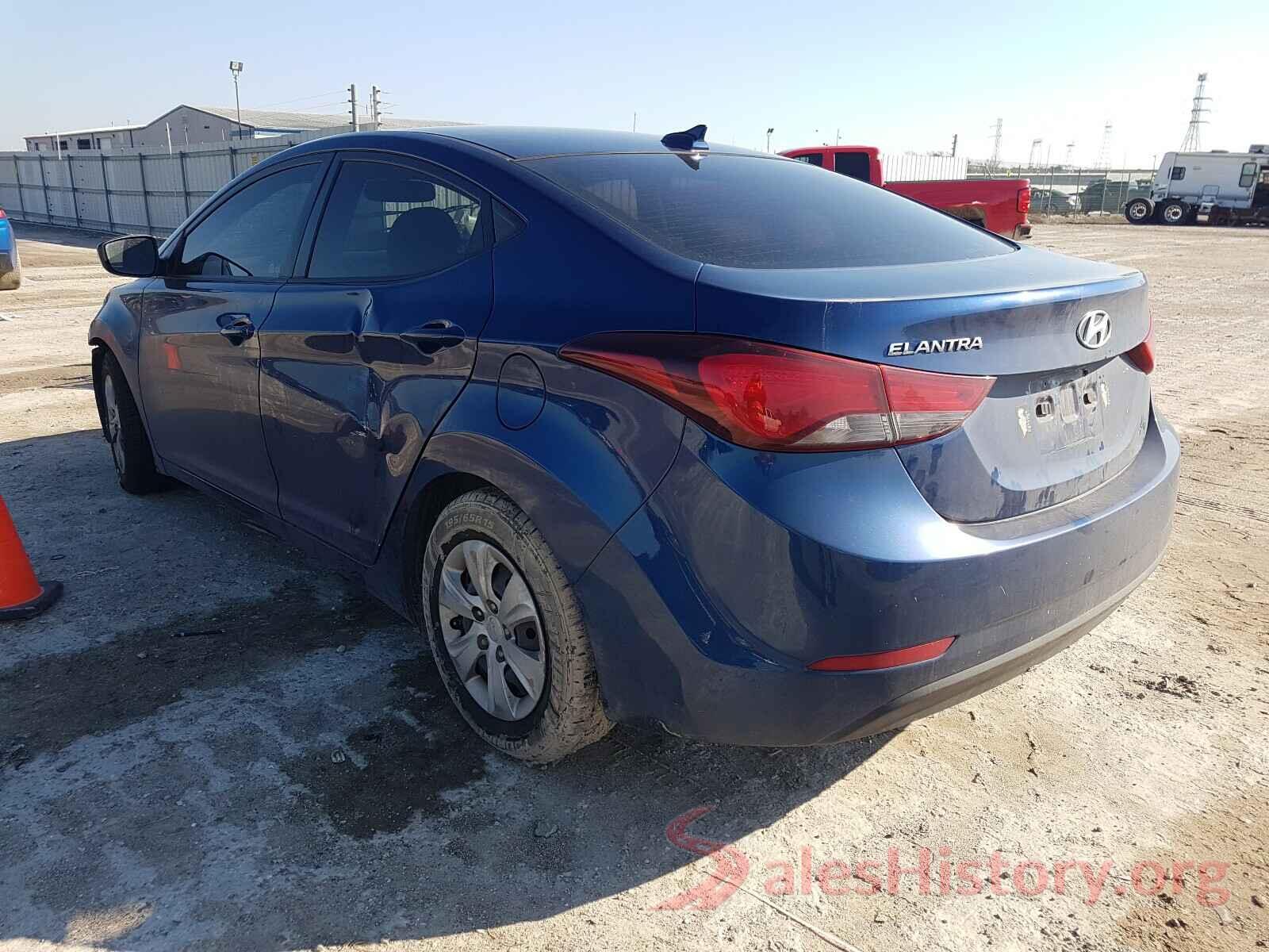 5NPDH4AE1GH742299 2016 HYUNDAI ELANTRA