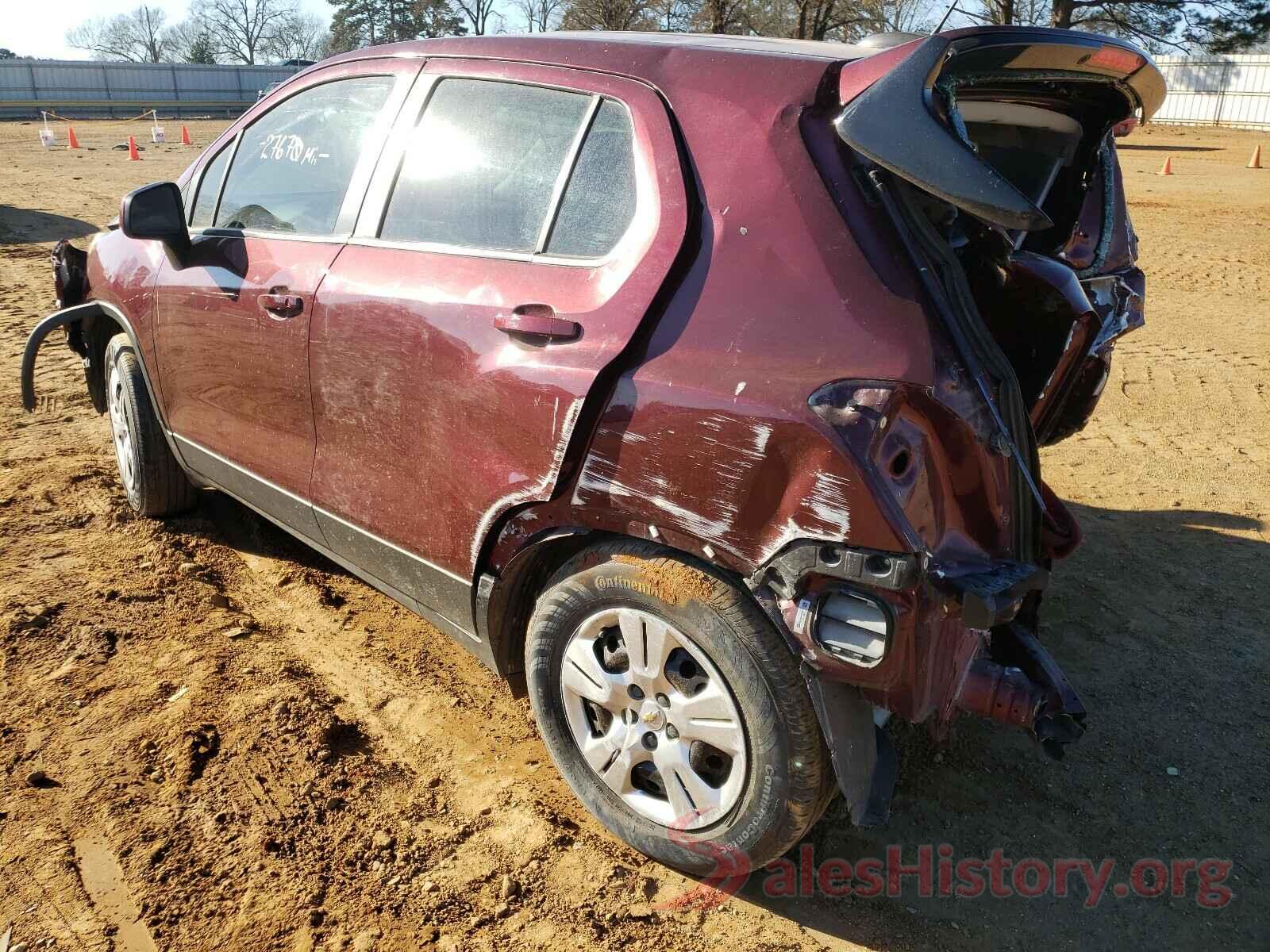 3GNCJKSB6HL259537 2017 CHEVROLET TRAX