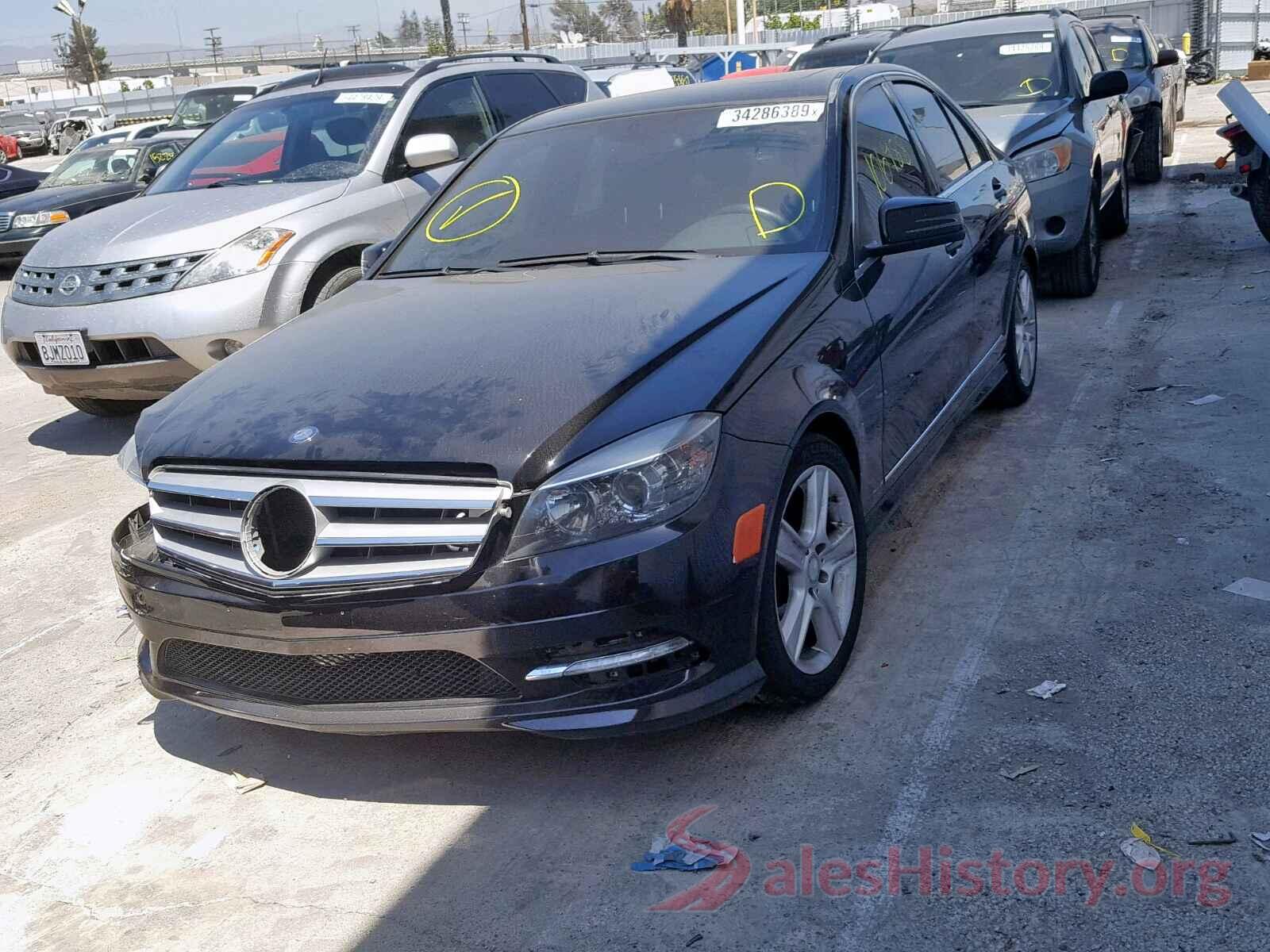 WDDGF5EB3BR164433 2011 MERCEDES-BENZ C CLASS