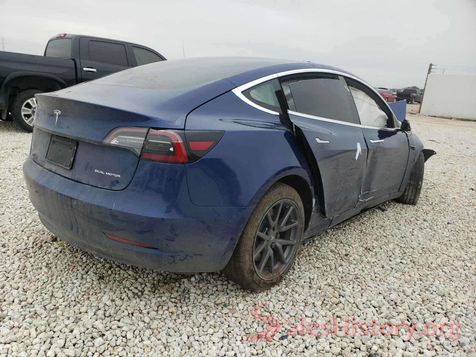 5YJ3E1EB3KF452883 2019 TESLA MODEL 3