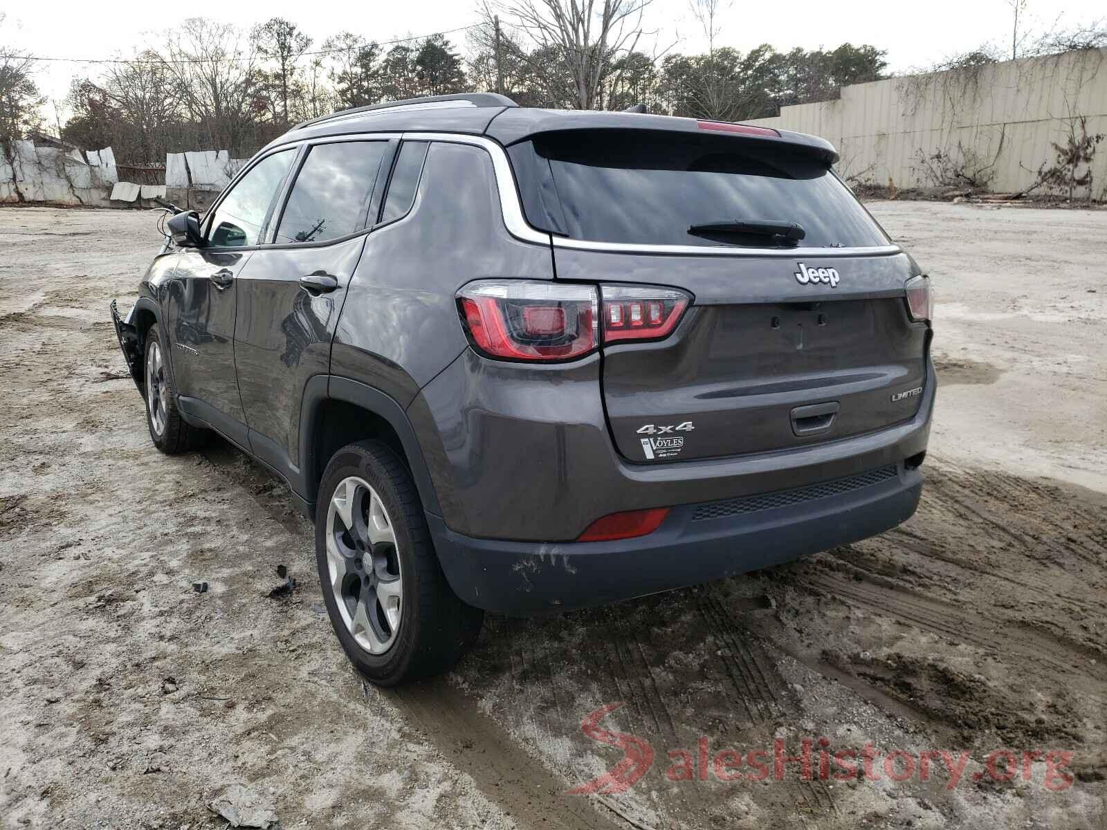 3C4NJDCB4KT639222 2019 JEEP COMPASS