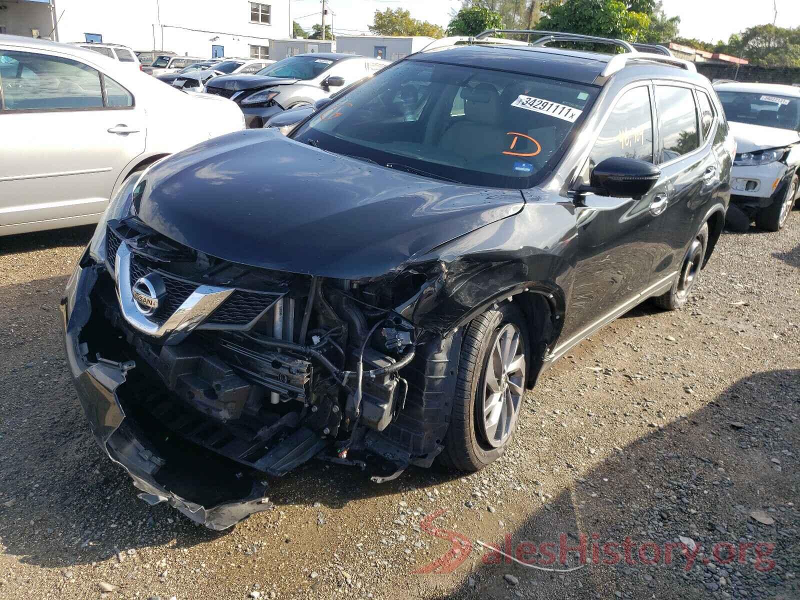 5N1AT2MT9GC900332 2016 NISSAN ROGUE