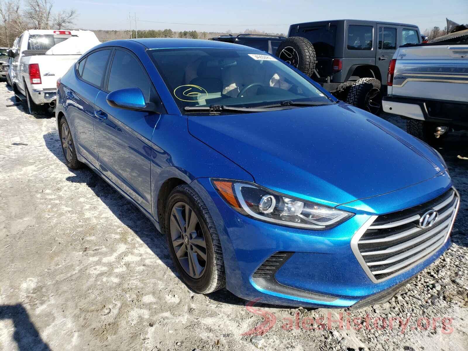 5NPD84LF3HH014331 2017 HYUNDAI ELANTRA