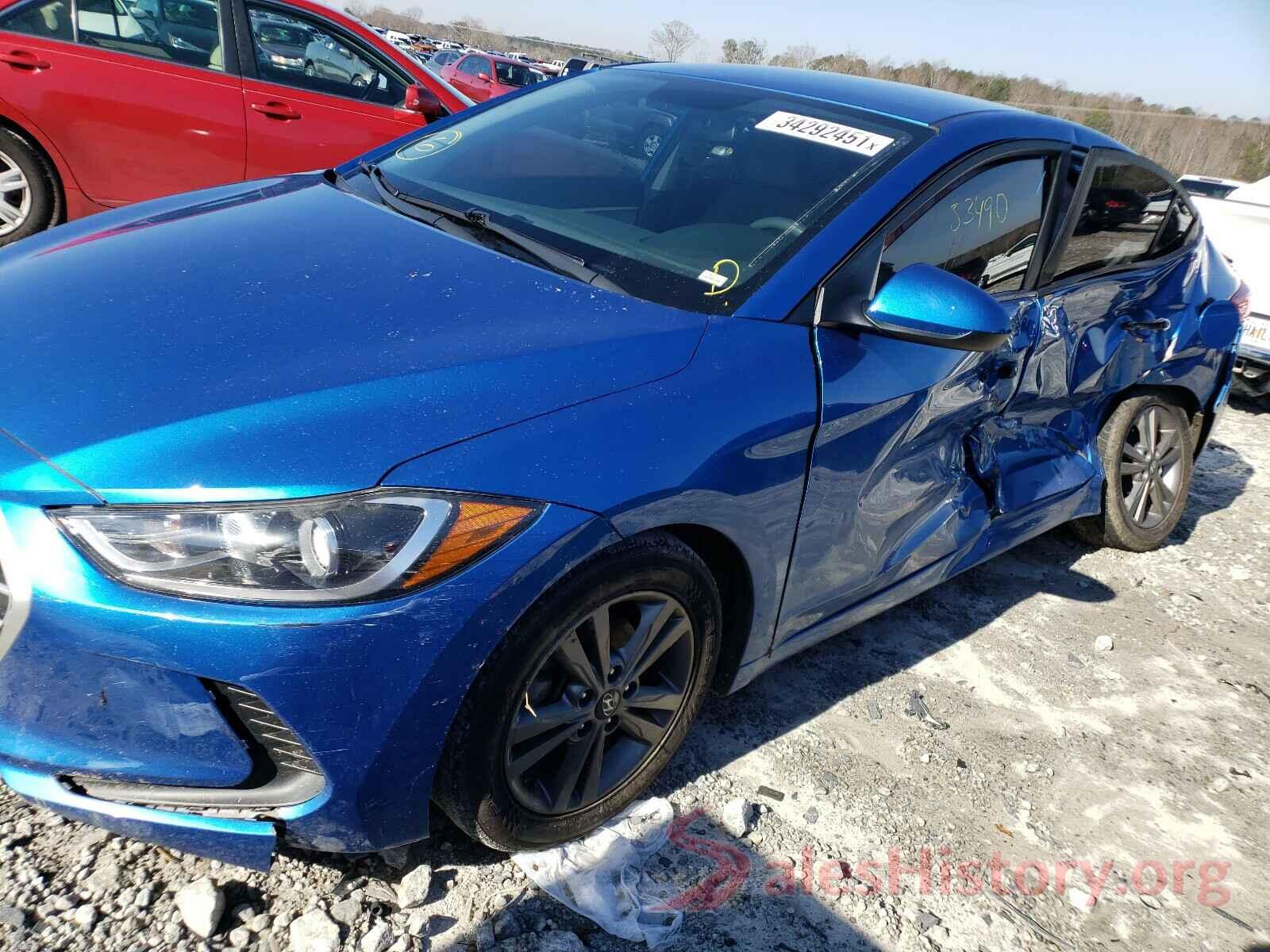 5NPD84LF3HH014331 2017 HYUNDAI ELANTRA