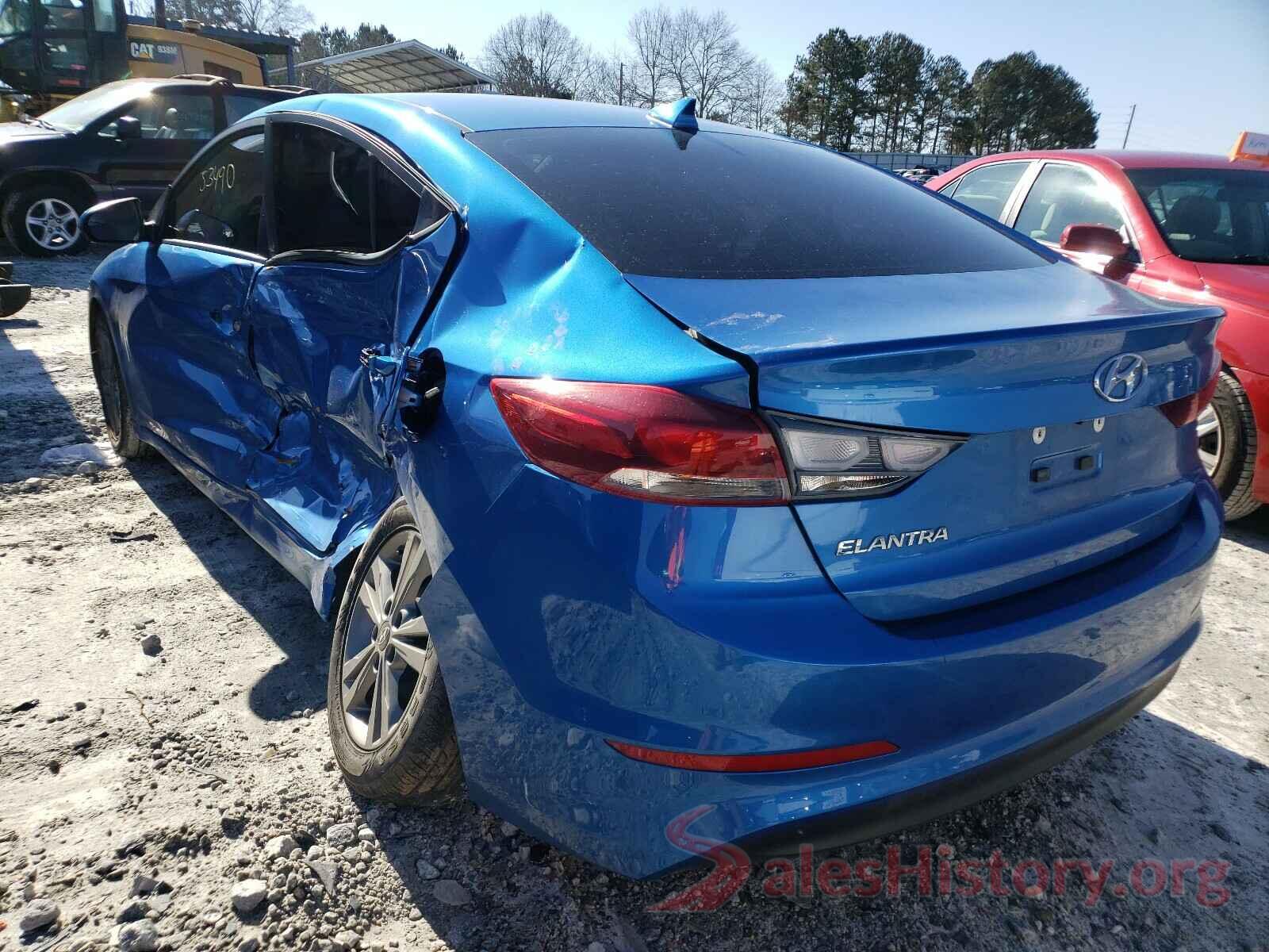 5NPD84LF3HH014331 2017 HYUNDAI ELANTRA