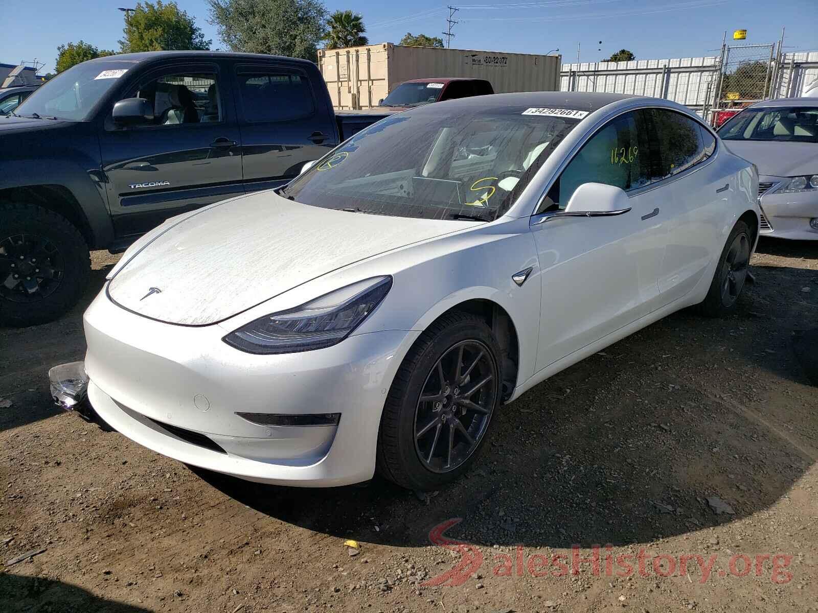 5YJ3E1EB7LF651565 2020 TESLA MODEL 3