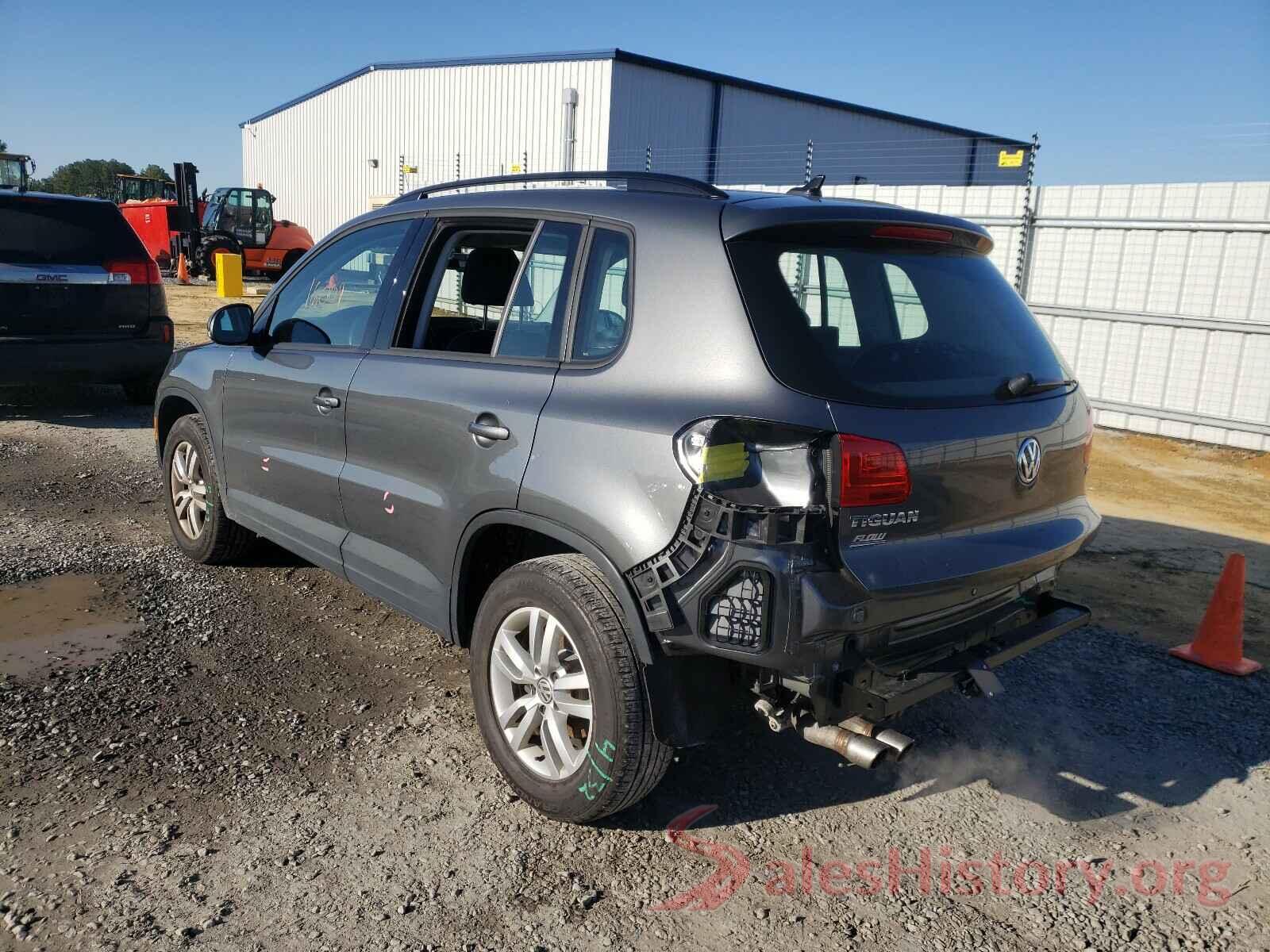 WVGAV7AX4HK031497 2017 VOLKSWAGEN TIGUAN