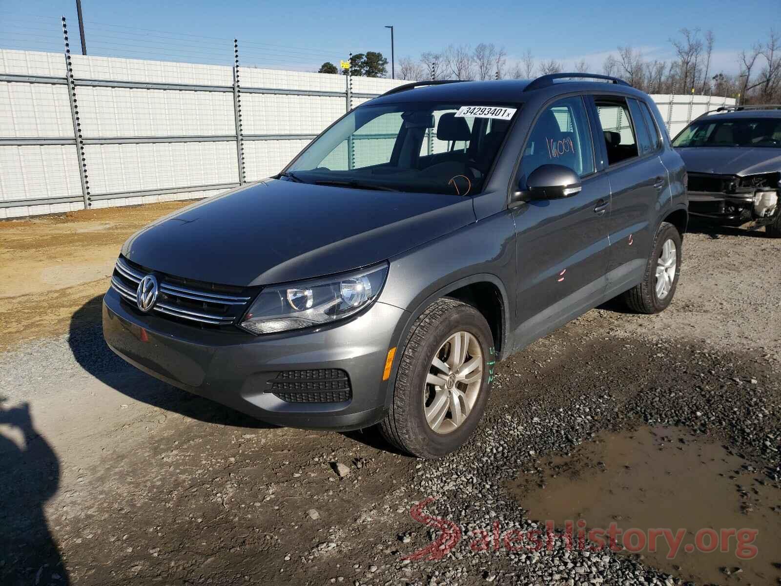 WVGAV7AX4HK031497 2017 VOLKSWAGEN TIGUAN