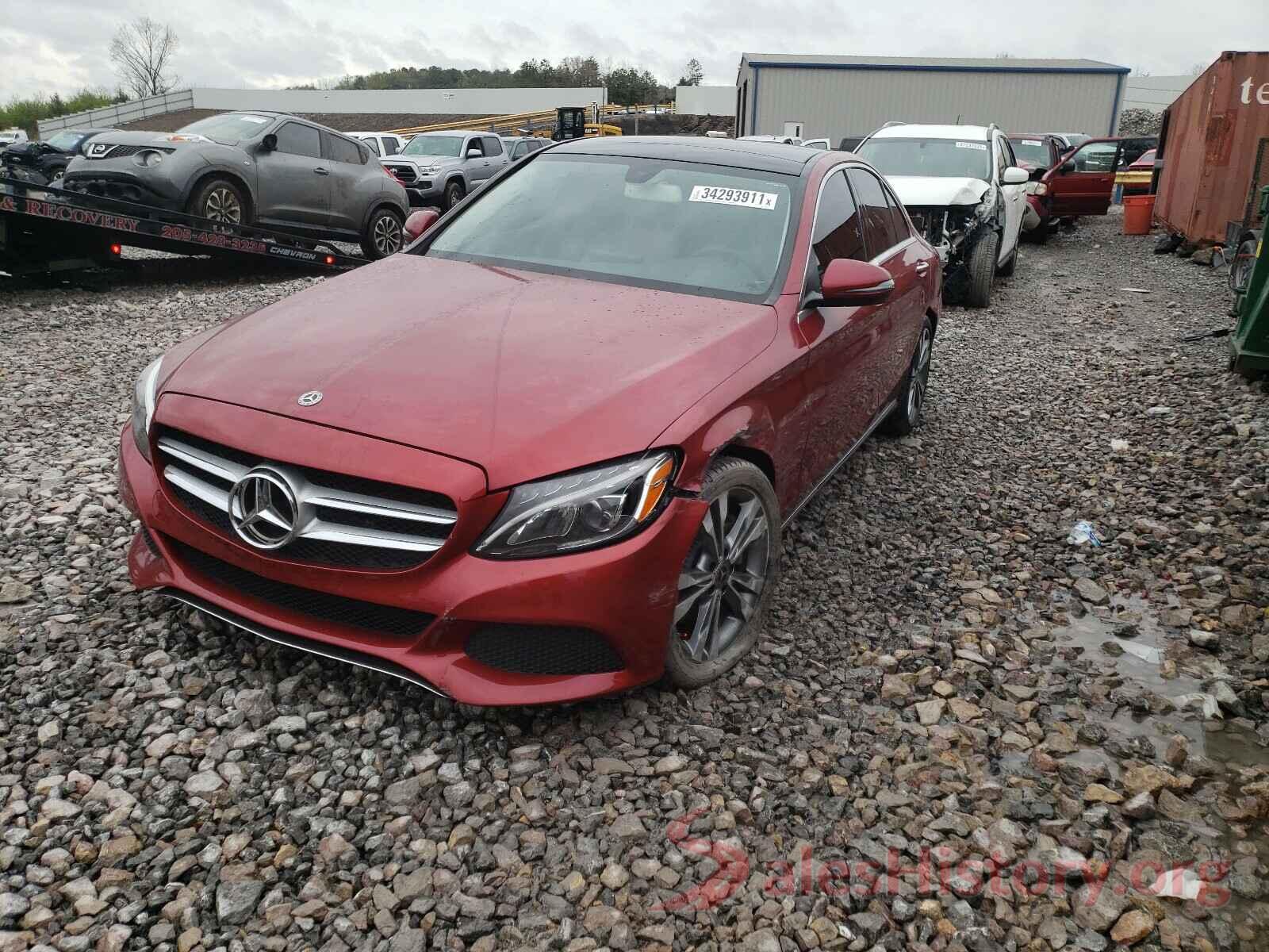 55SWF4JB6JU278550 2018 MERCEDES-BENZ C CLASS