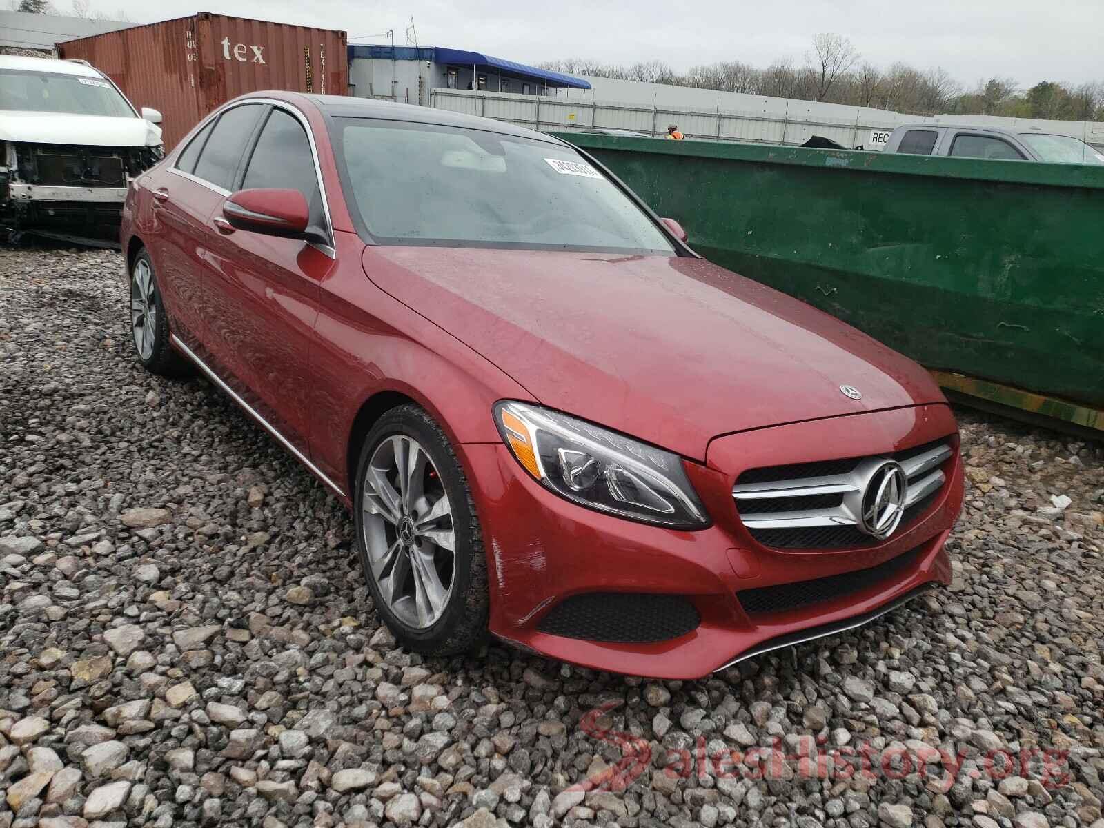 55SWF4JB6JU278550 2018 MERCEDES-BENZ C CLASS