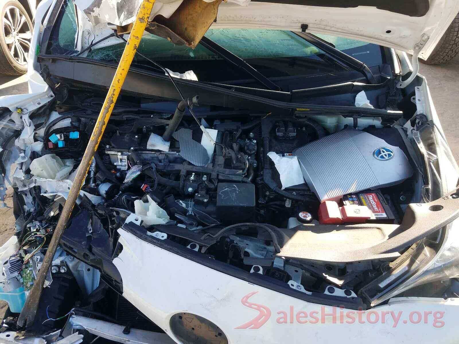 JTDKARFU2G3025561 2016 TOYOTA PRIUS