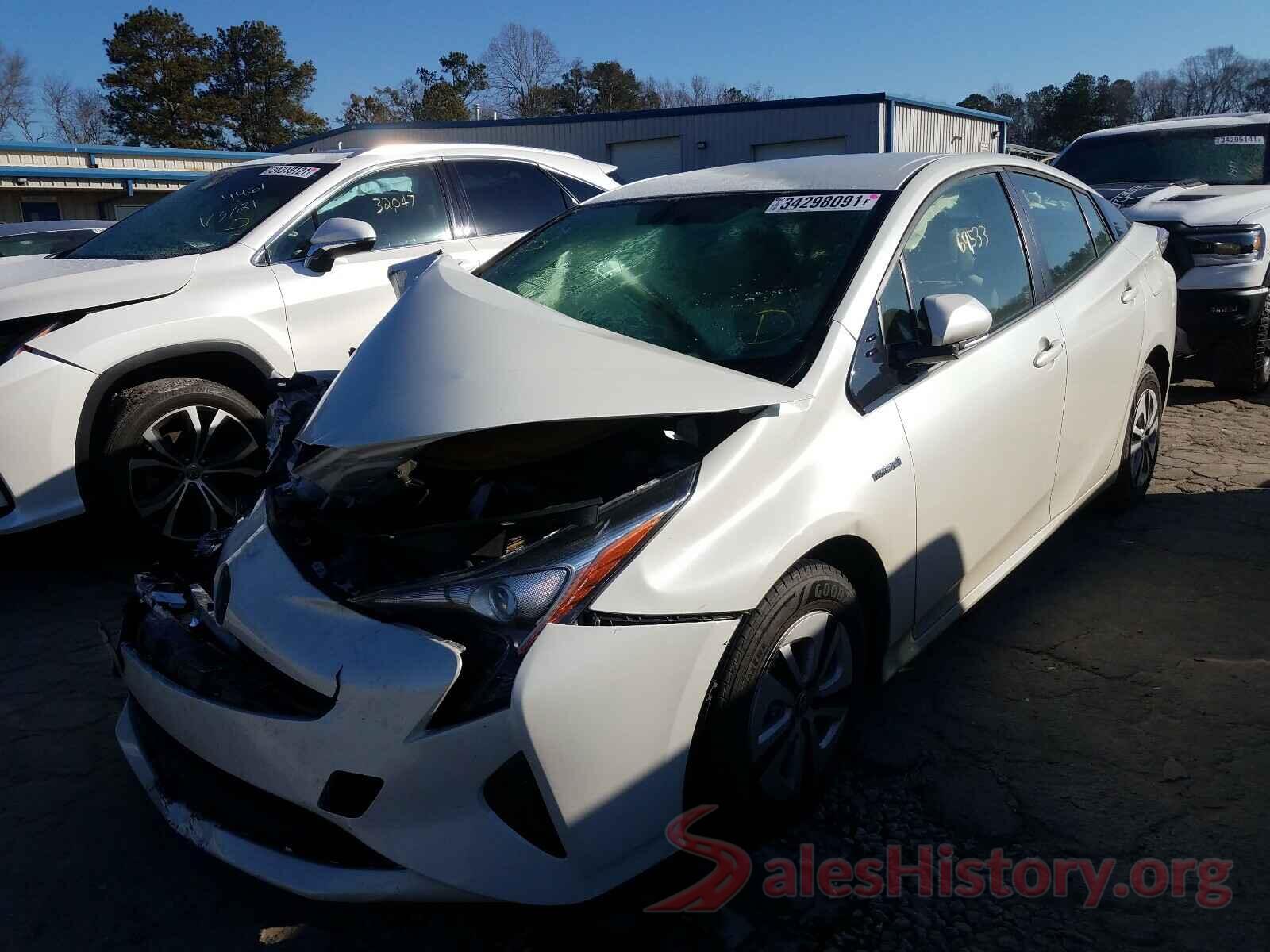 JTDKARFU2G3025561 2016 TOYOTA PRIUS