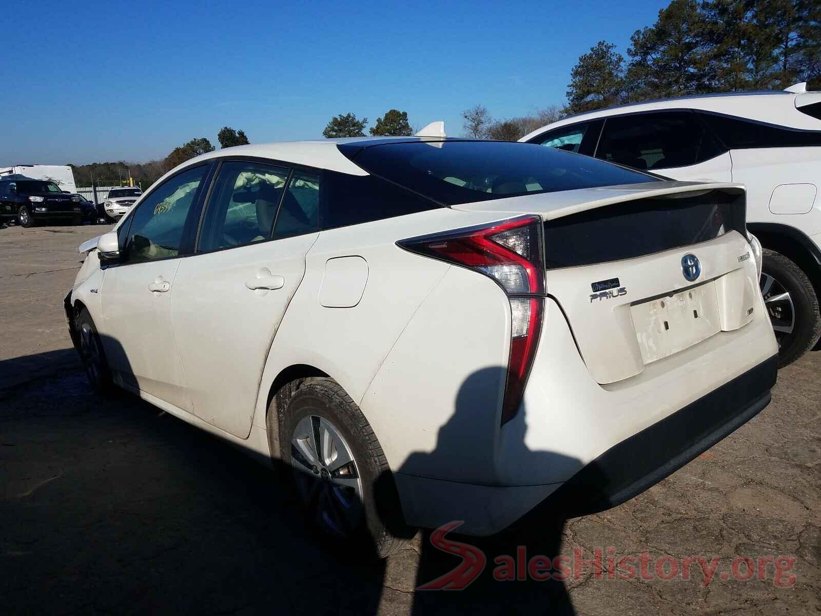 JTDKARFU2G3025561 2016 TOYOTA PRIUS