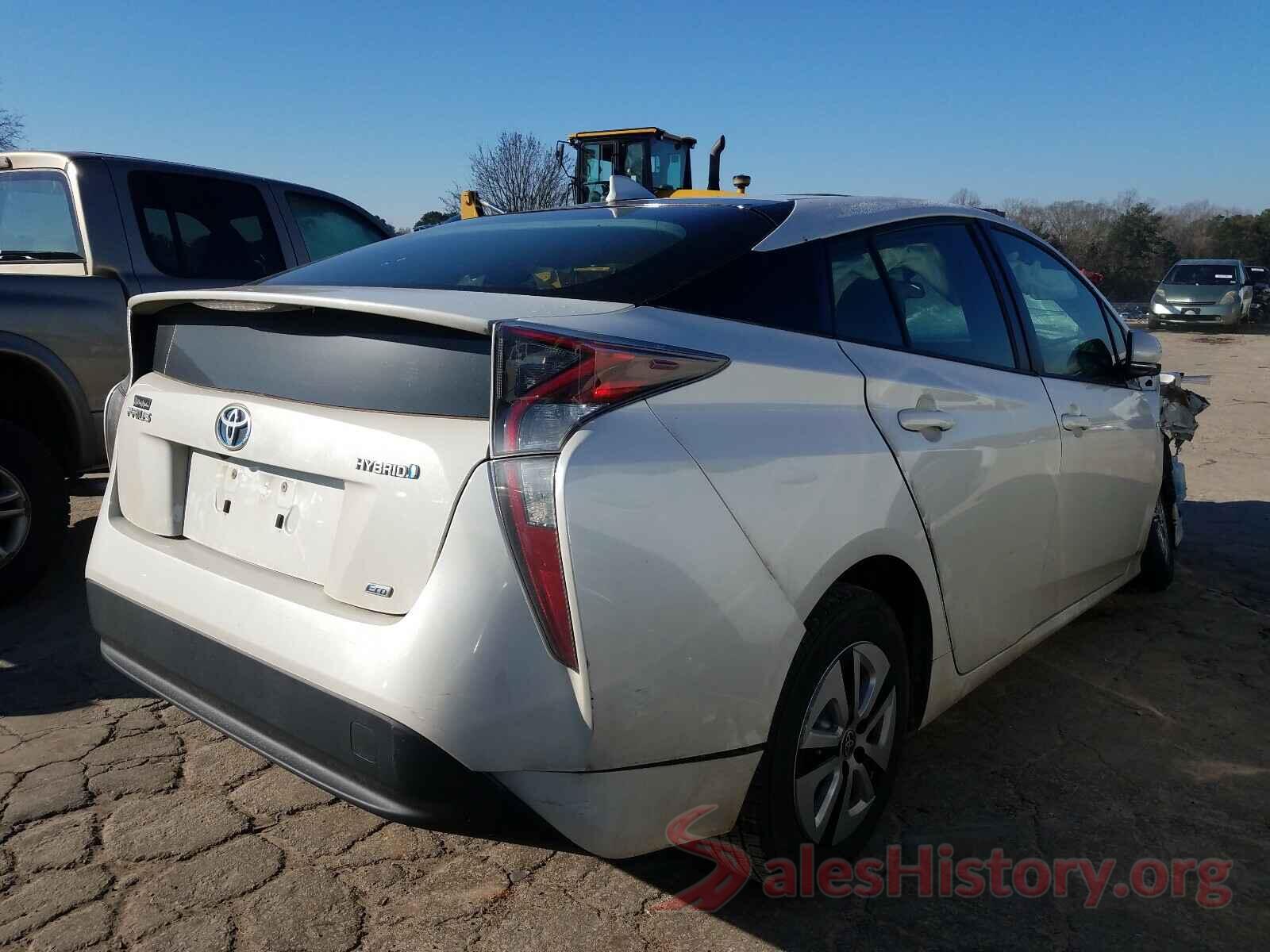 JTDKARFU2G3025561 2016 TOYOTA PRIUS