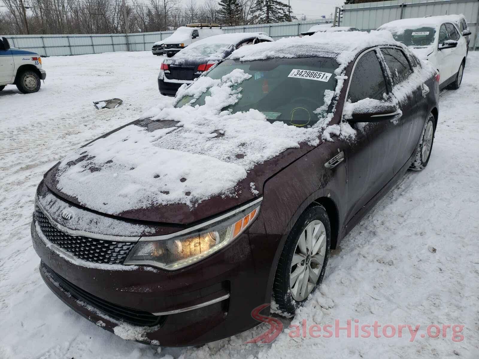 5XXGU4L36GG027129 2016 KIA OPTIMA