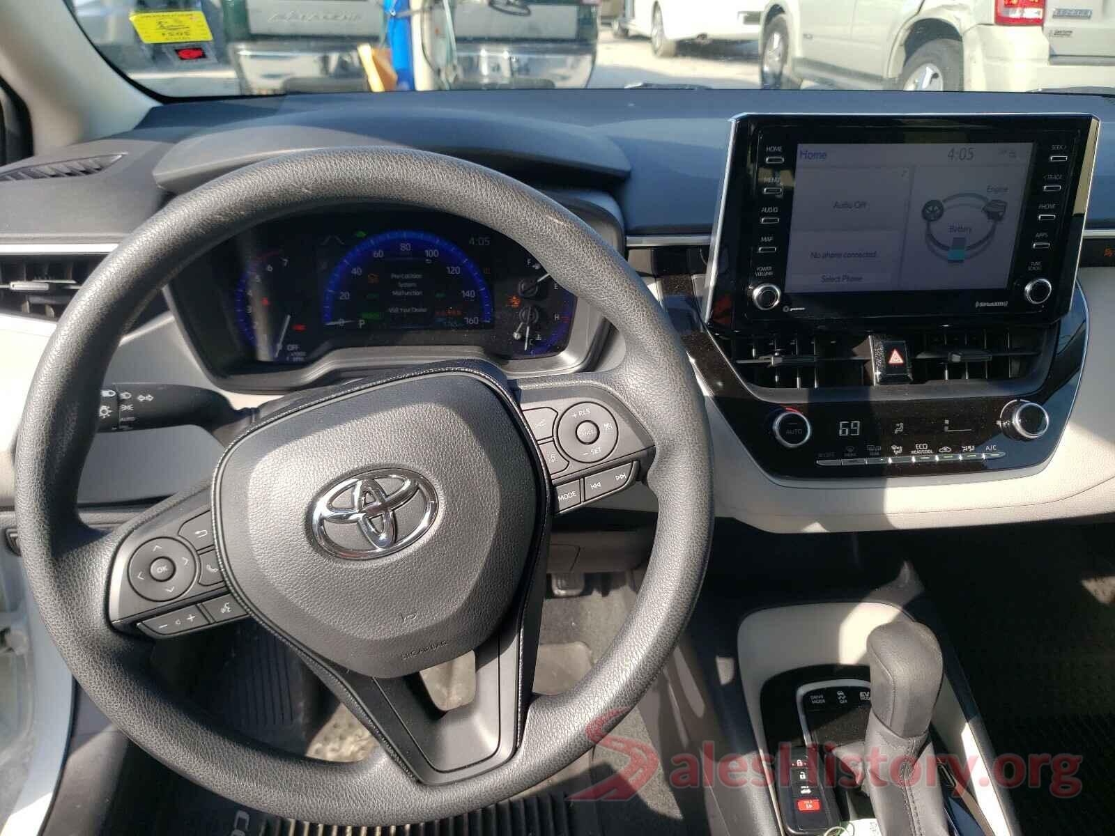 JTDEAMDE9MJ010431 2021 TOYOTA COROLLA