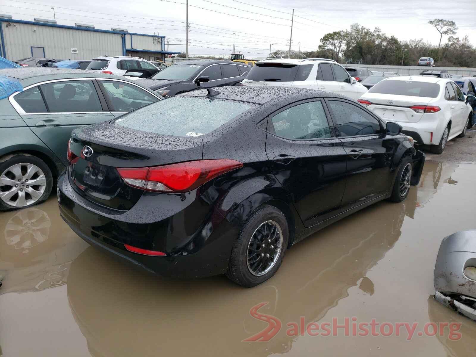 KMHDH4AE8GU490309 2016 HYUNDAI ELANTRA