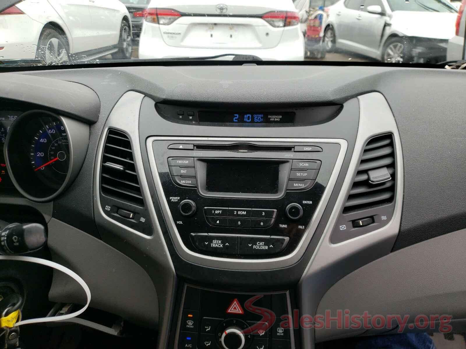 KMHDH4AE8GU490309 2016 HYUNDAI ELANTRA