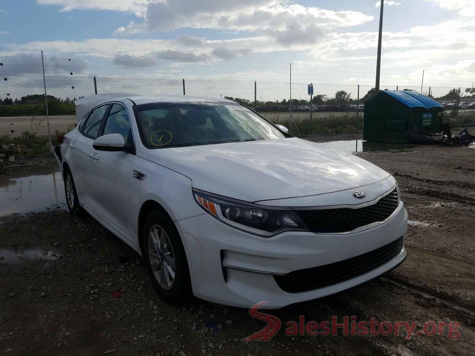 5XXGT4L33GG039791 2016 KIA OPTIMA