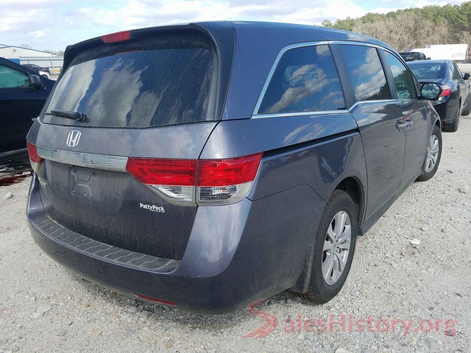 5FNRL5H60GB001469 2016 HONDA ODYSSEY